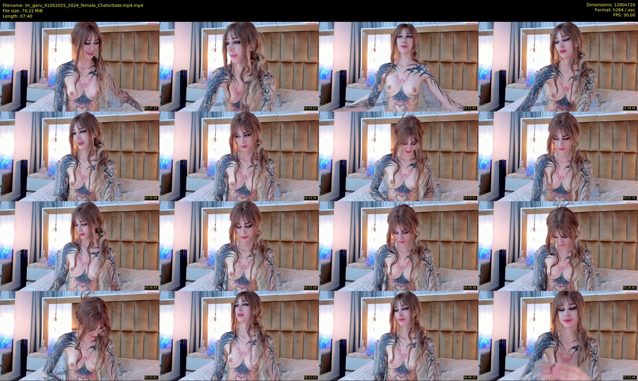 im_garu — 8 minute Chaturbate female cam show recording, 720p, May 1, 2025