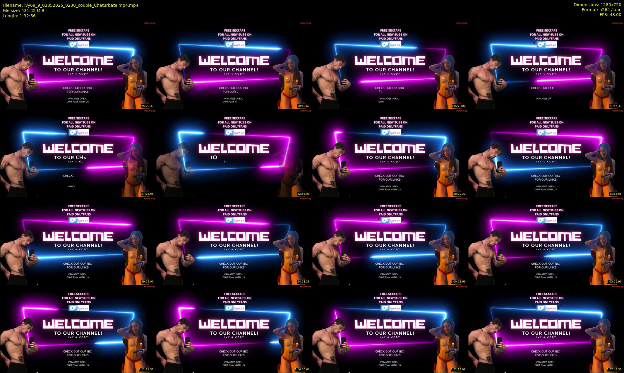 ivy69_9 — 93 minute Chaturbate couple cam show recording, 720p, May 2, 2025