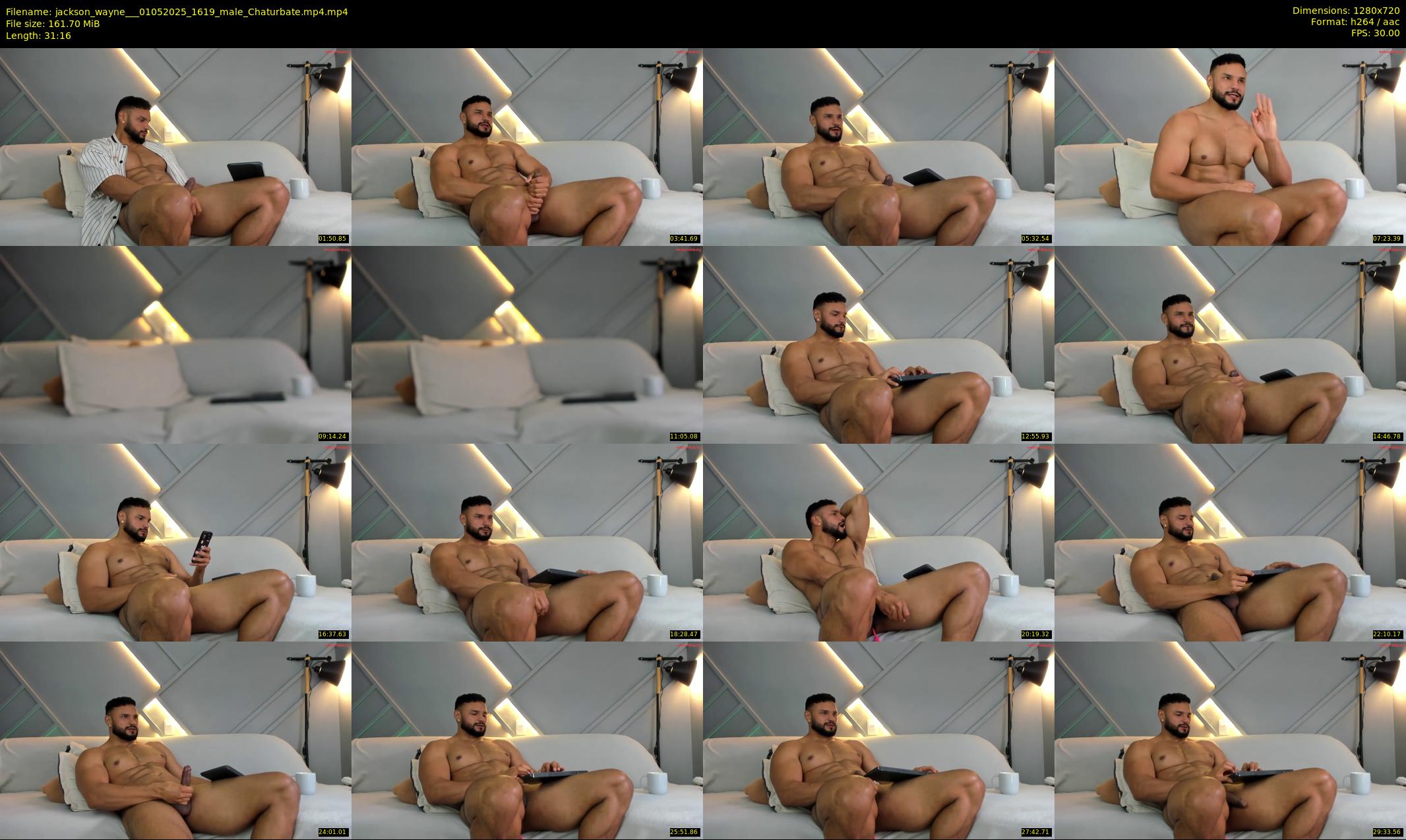 jackson_wayne__ — 32 minute Chaturbate male cam show recording, 720p, May 1, 2025