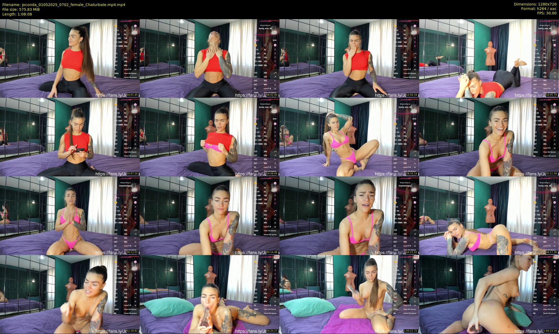 joconda — 69 minute Chaturbate female cam show recording, 720p, May 1, 2025