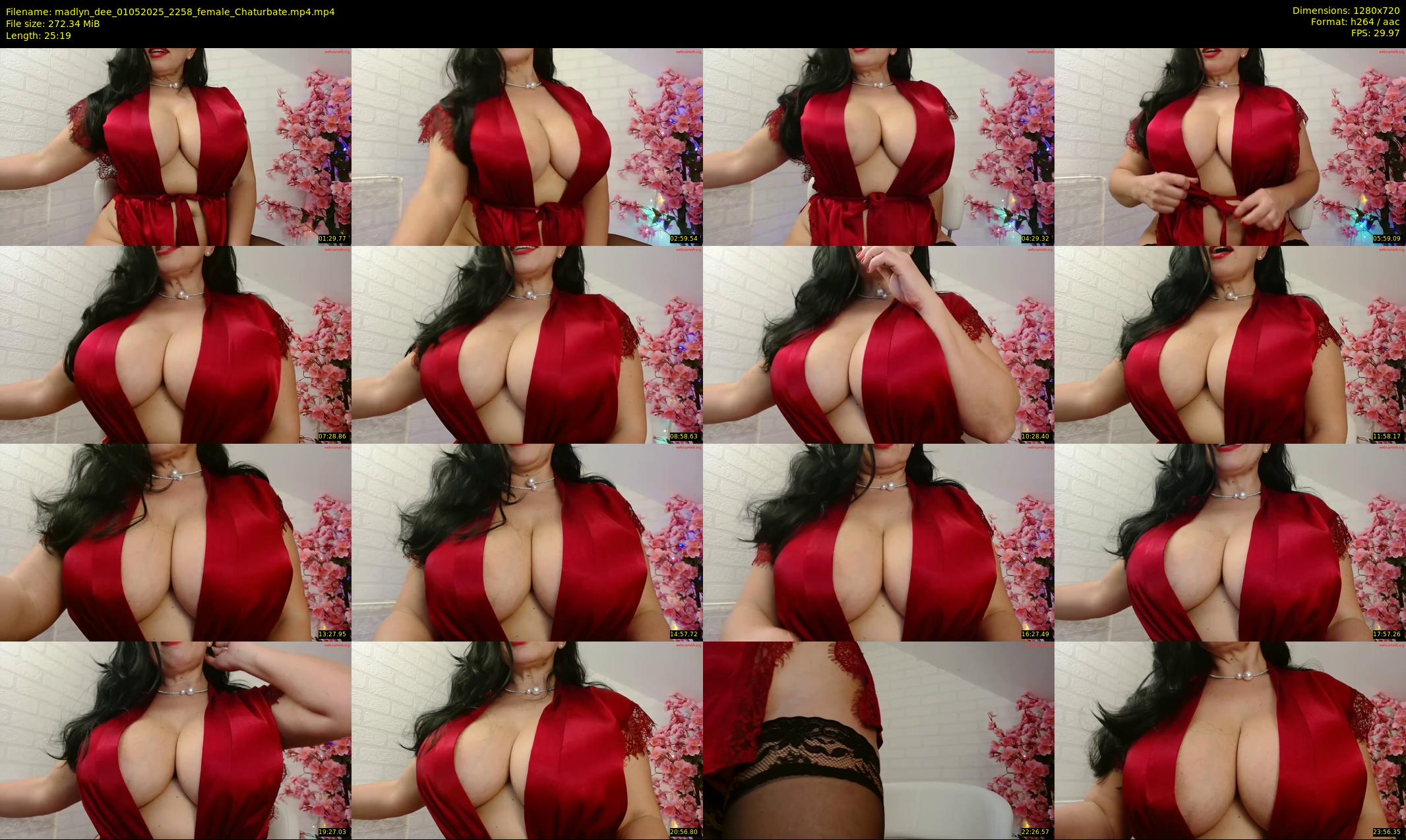 madlyn_dee — 26 minute Chaturbate female cam show recording, 720p, May 1, 2025
