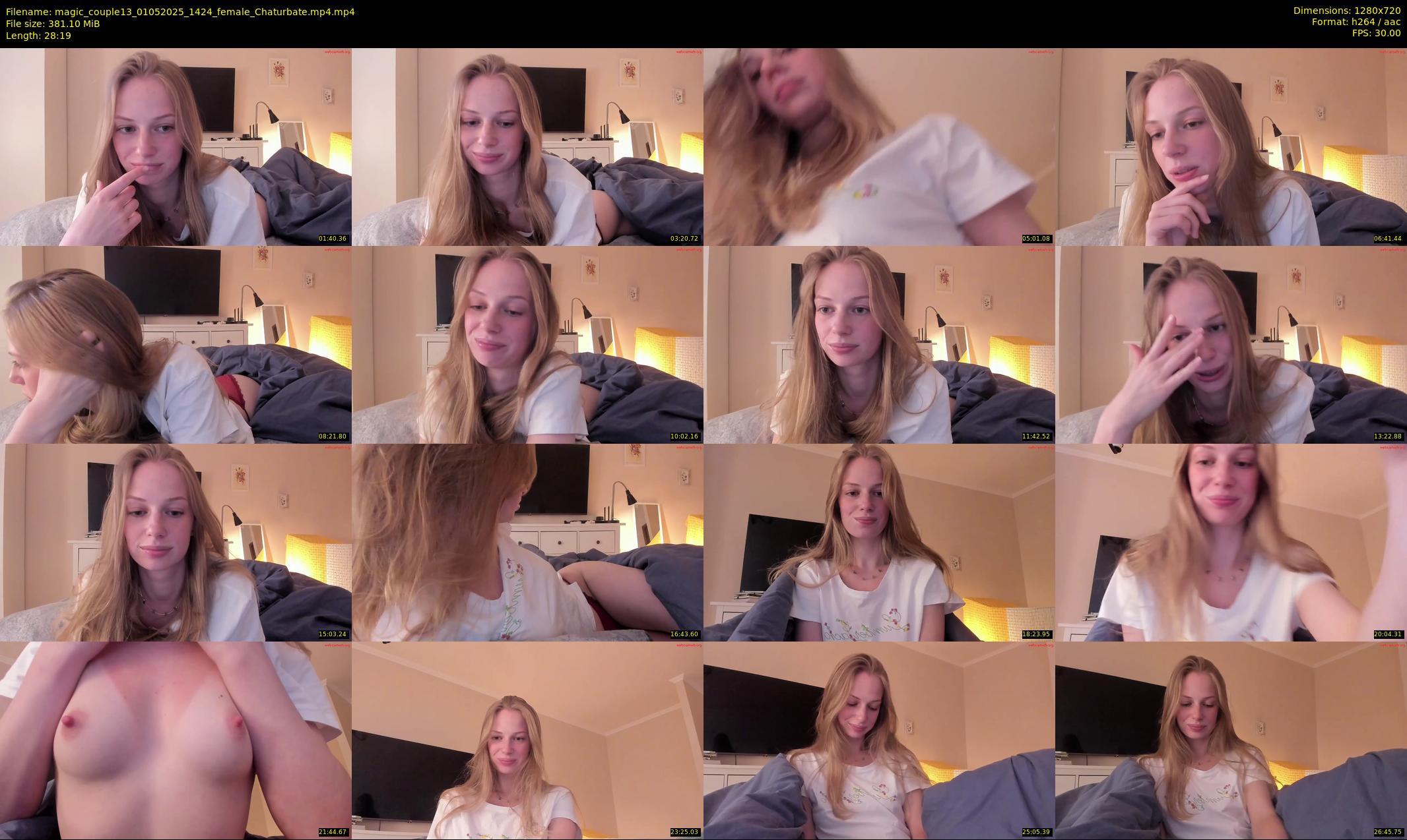 magic_couple13 — 29 minute Chaturbate couple cam show recording, 720p, May 1, 2025