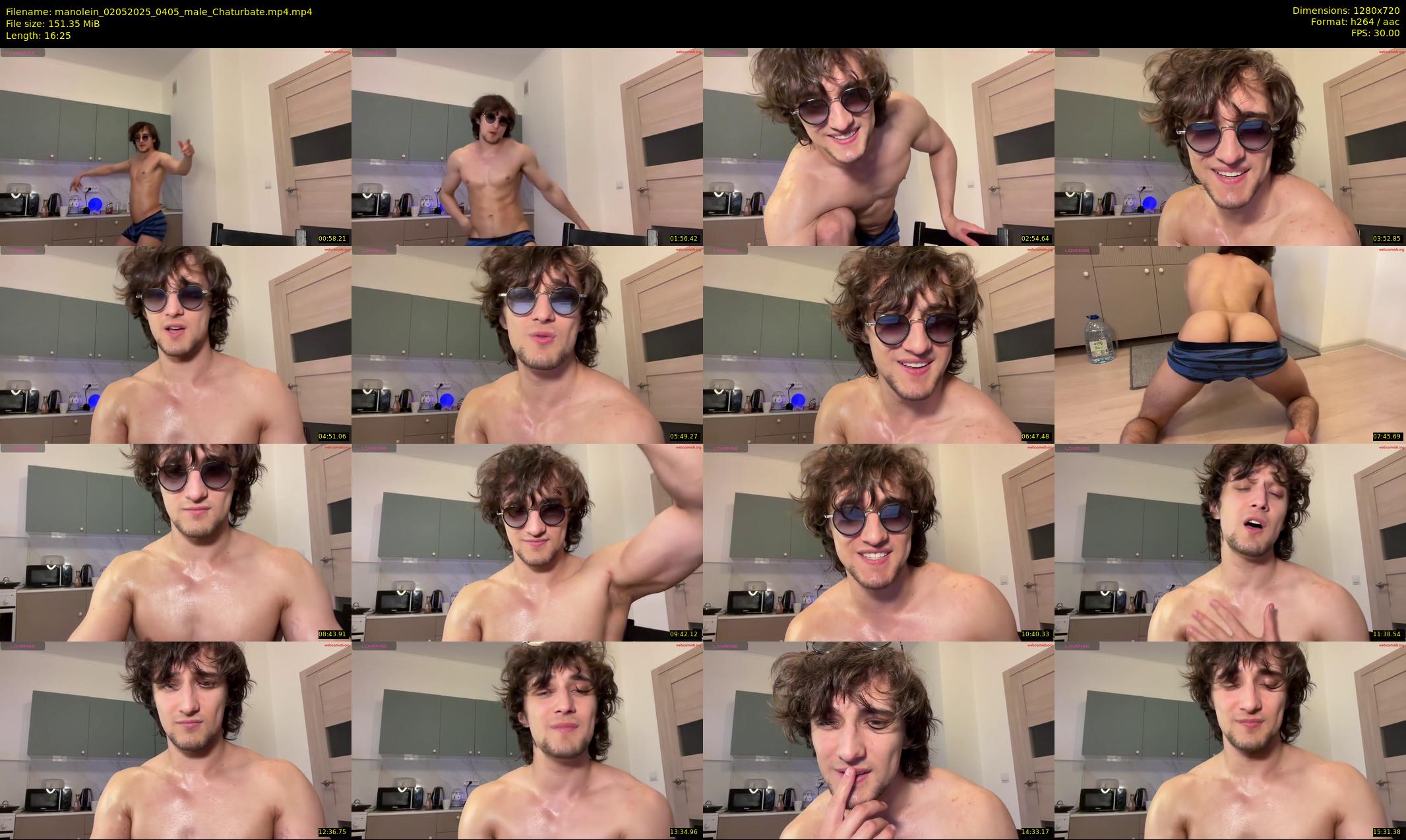 manolein — 17 minute Chaturbate male cam show recording, 720p, May 2, 2025