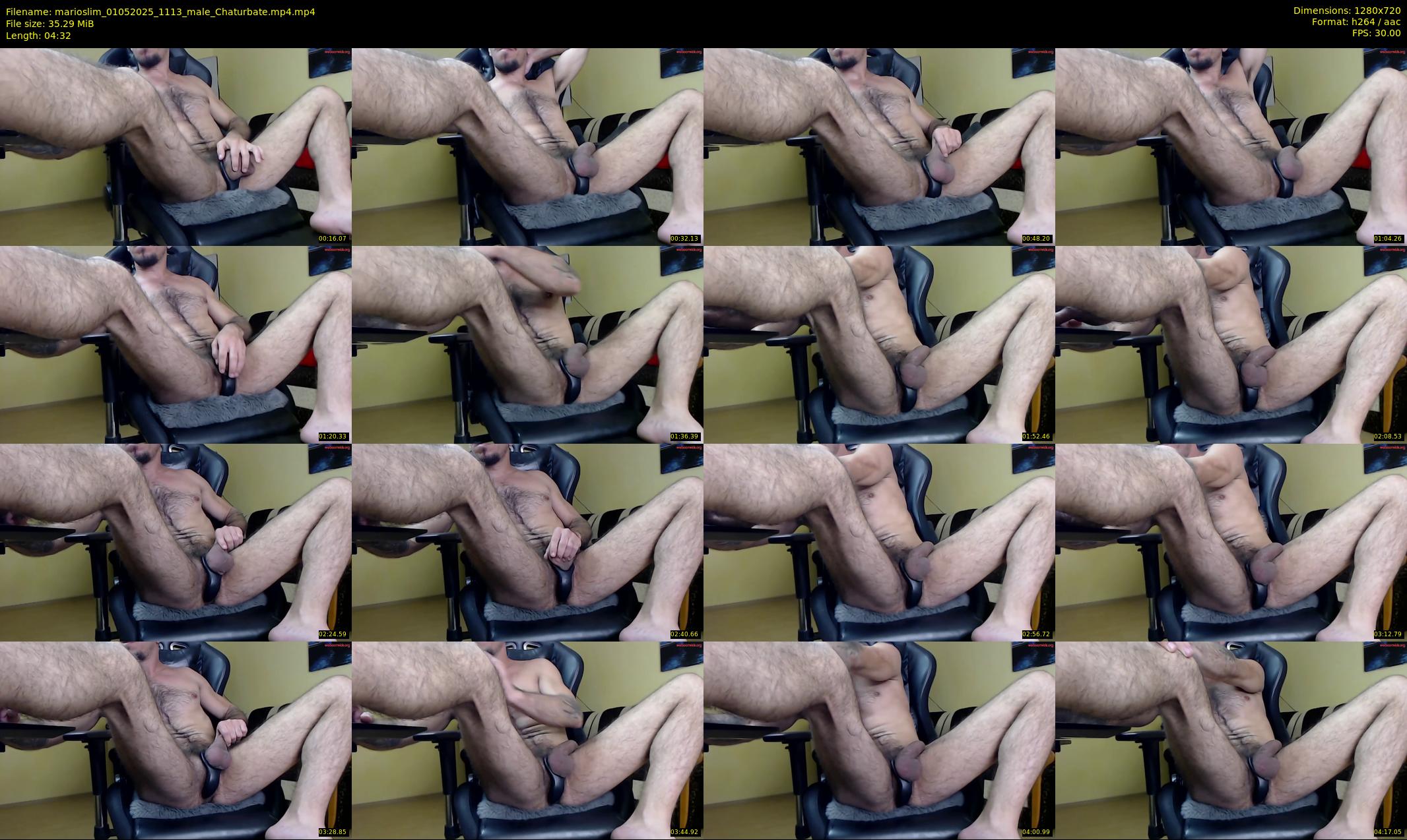 marioslim — 5 minute Chaturbate male cam show recording, 720p, May 1, 2025