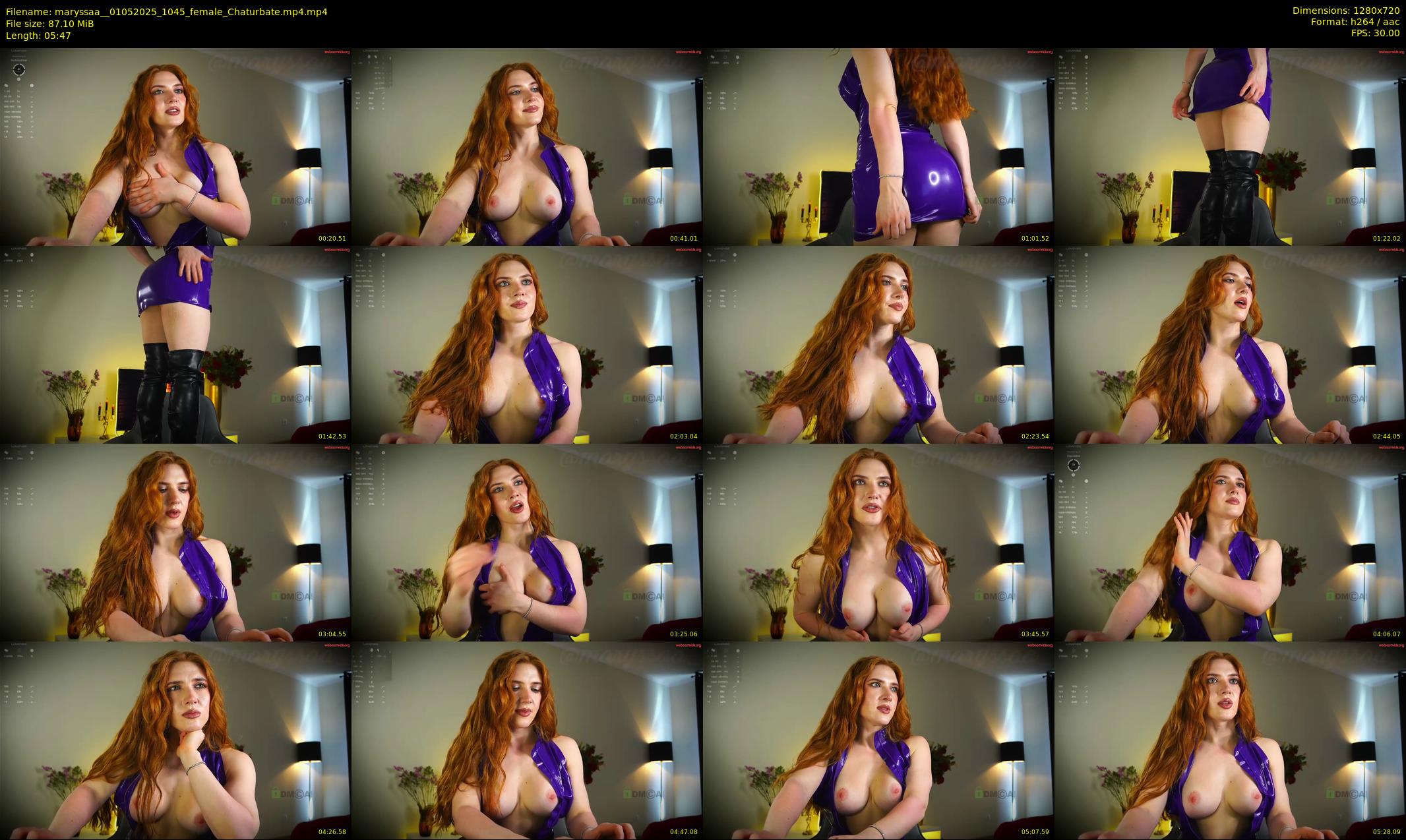 maryssaa_ — 6 minute Chaturbate female cam show recording, 720p, May 1, 2025