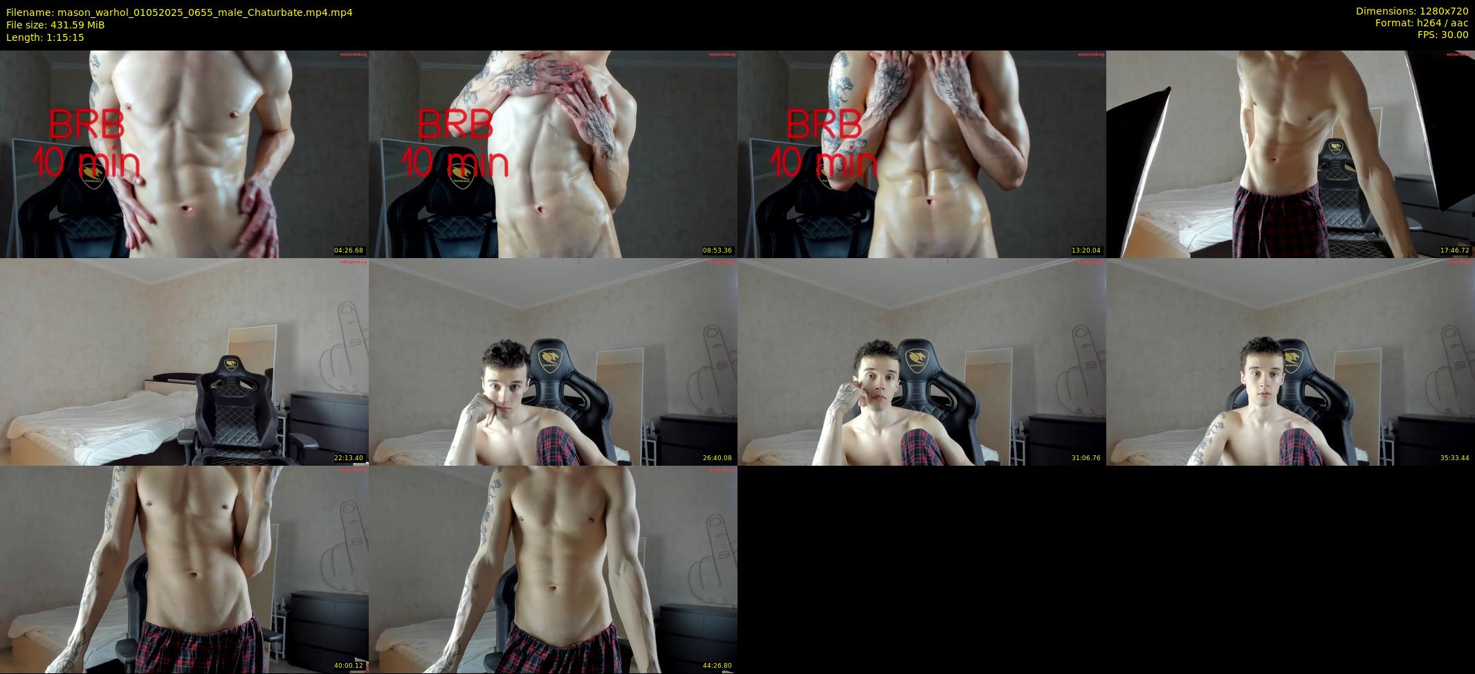 mason_warhol — 76 minute Chaturbate male cam show recording, 720p, May 1, 2025