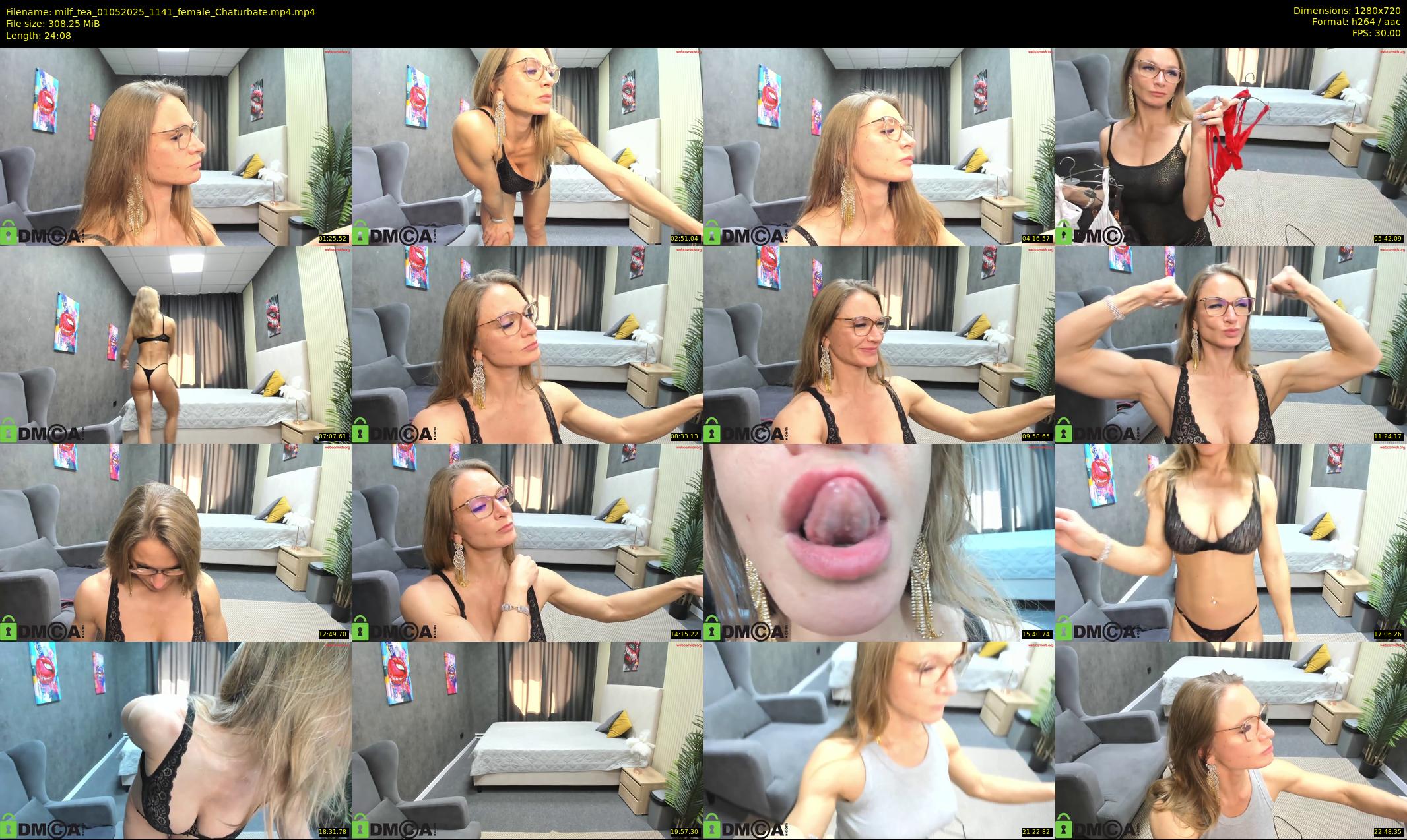 milf_tea — 25 minute Chaturbate female cam show recording, 720p, May 1, 2025
