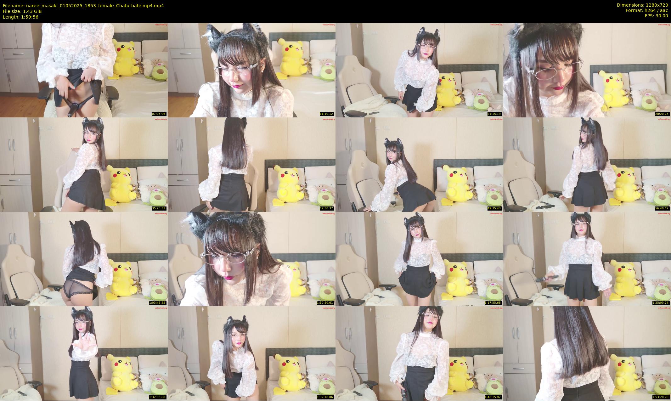 naree_masaki — 120 minute Chaturbate female cam show recording, 720p, May 1, 2025