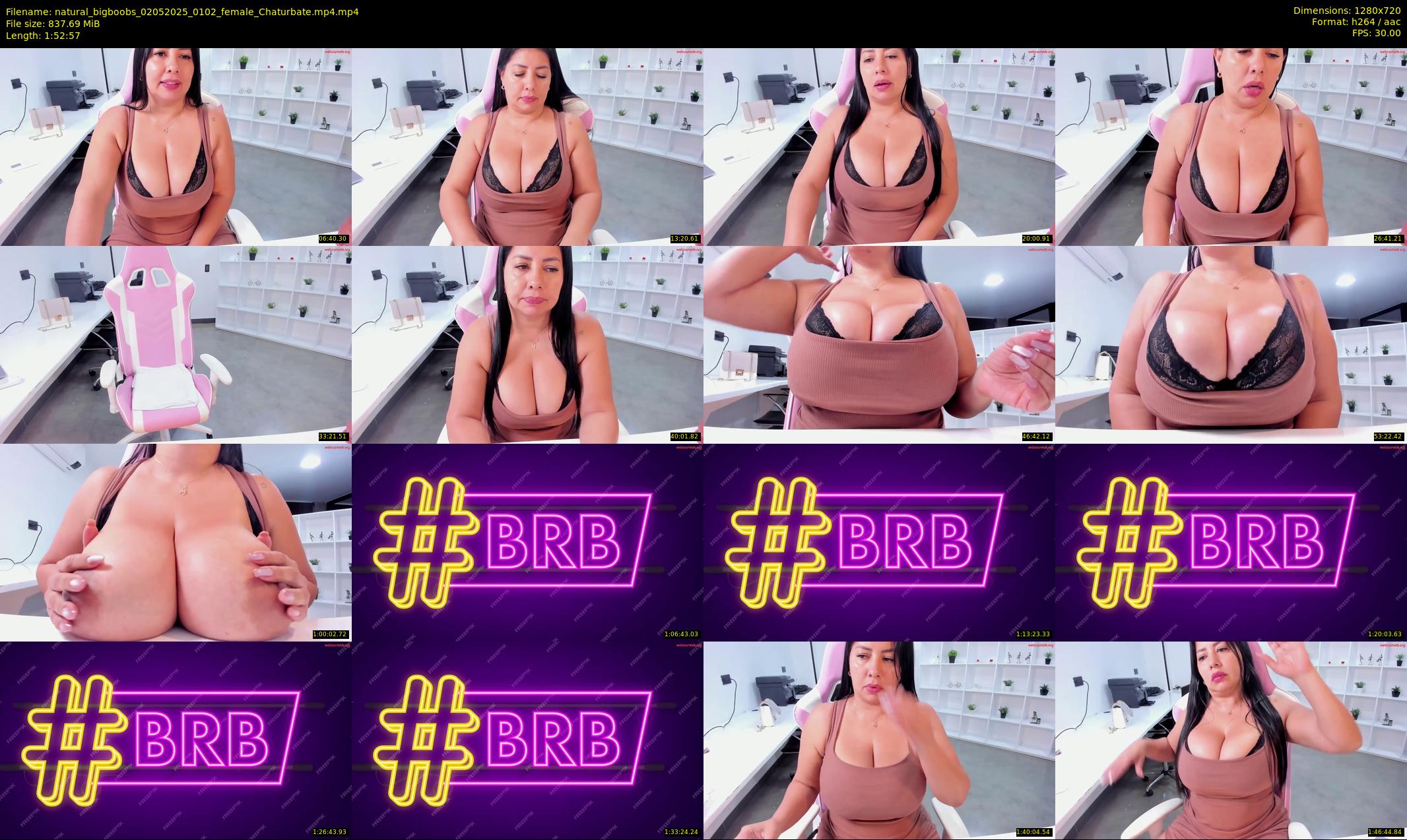 natural_bigboobs — 113 minute Chaturbate female cam show recording, 720p, May 2, 2025