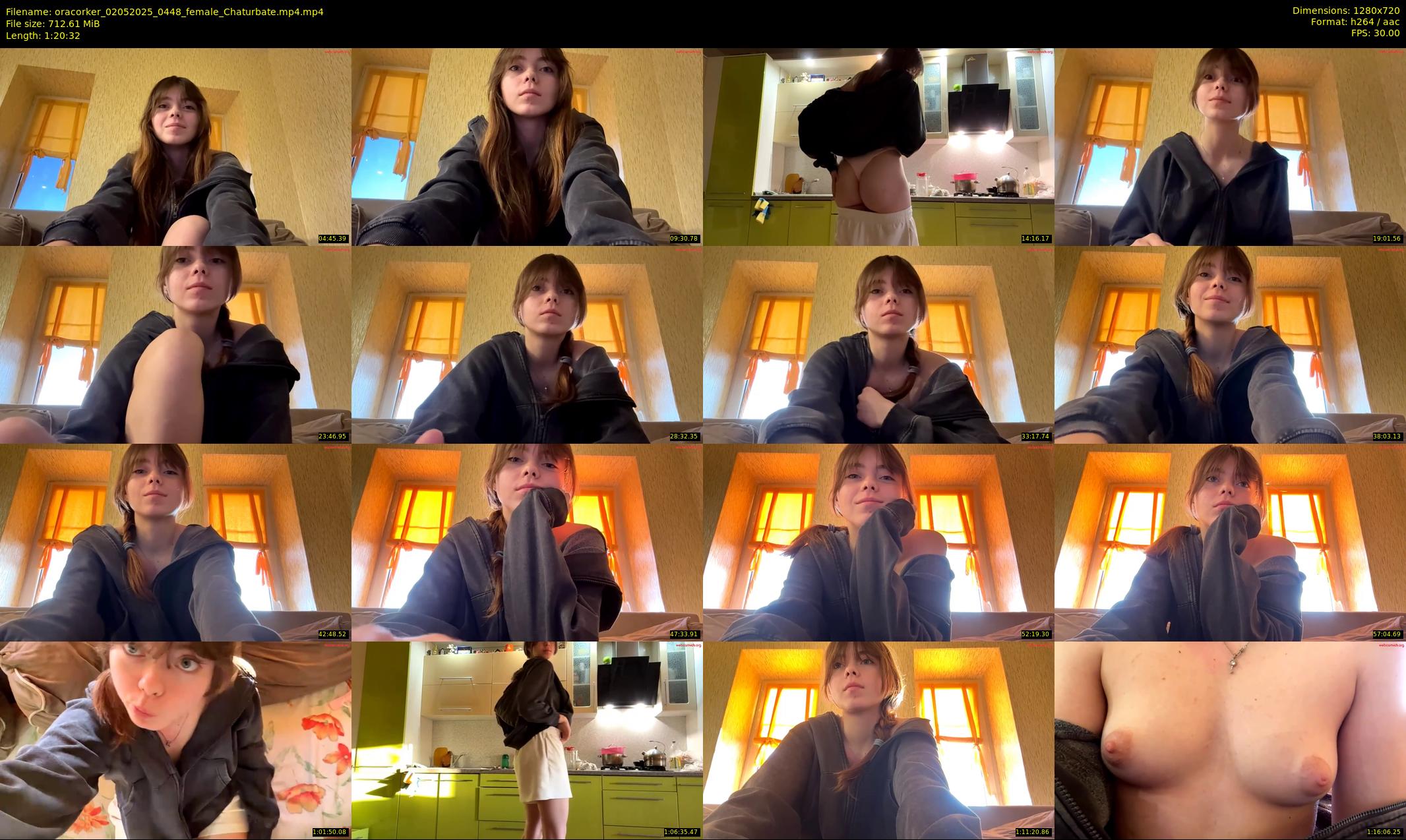 oracorker — 81 minute Chaturbate female cam show recording, 720p, May 2, 2025
