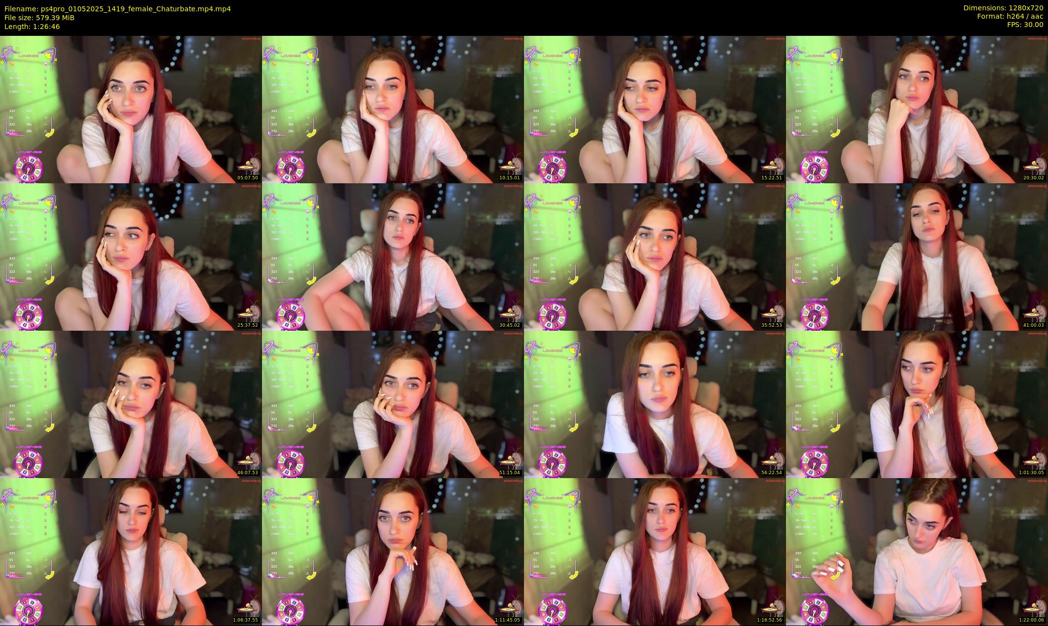 ps4pro — 87 minute Chaturbate female cam show recording, 720p, May 1, 2025