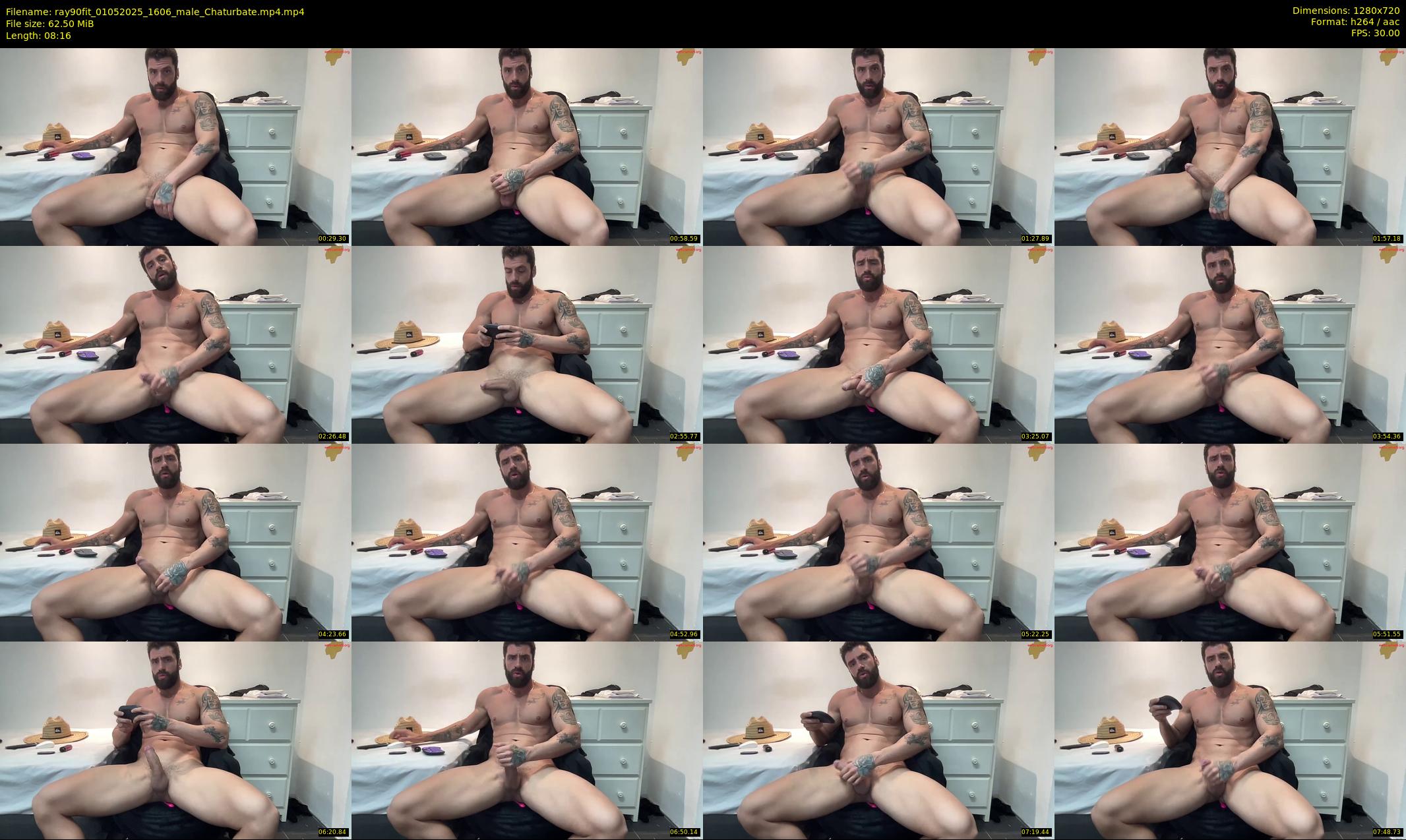 ray90fit — 9 minute Chaturbate male cam show recording, 720p, May 1, 2025