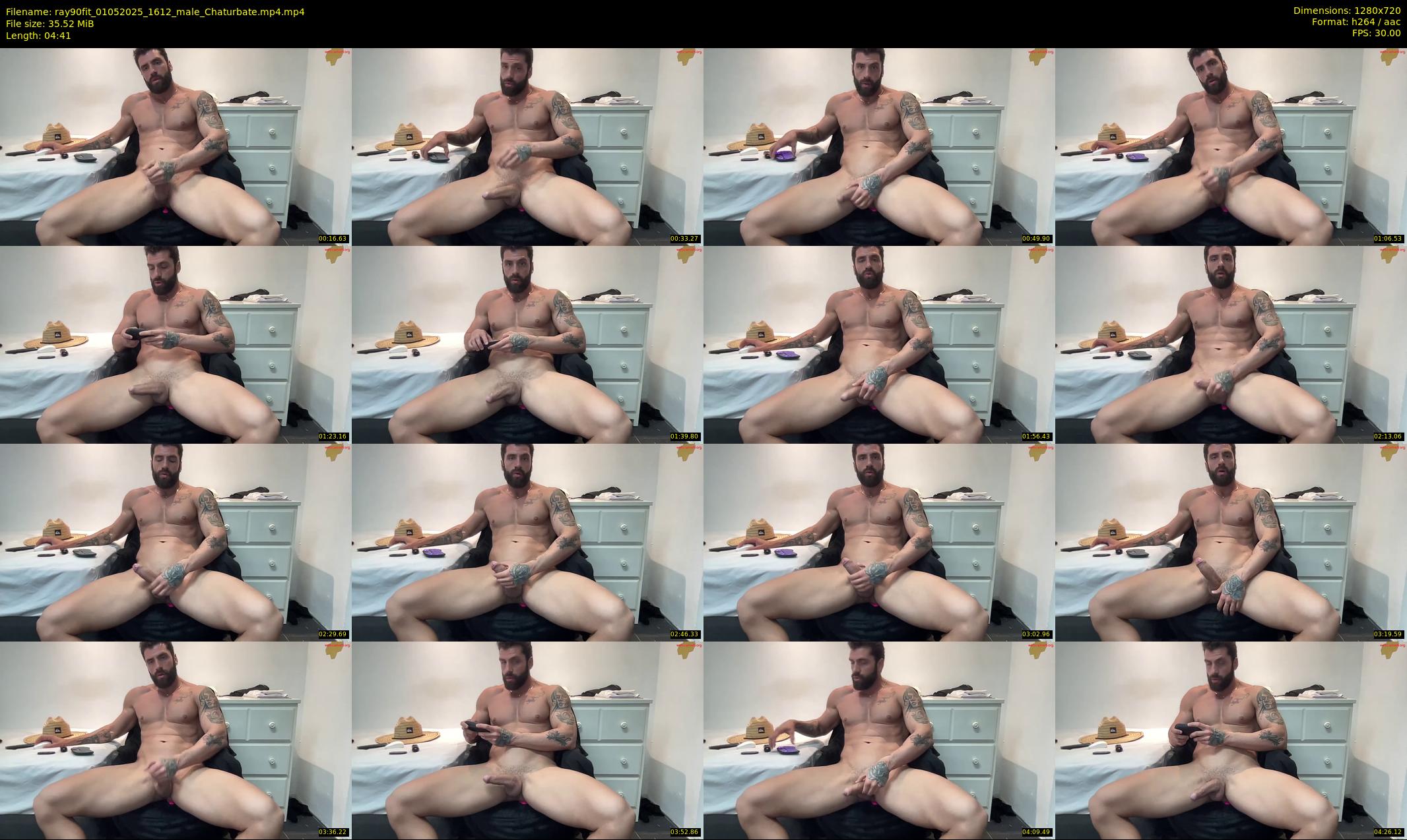 ray90fit — 5 minute Chaturbate male cam show recording, 720p, May 1, 2025