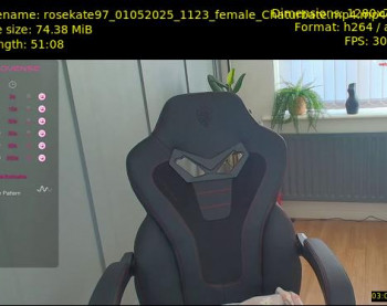 rosekate97 — 52 minute Chaturbate female cam show recording, 720p, May 1, 2025
