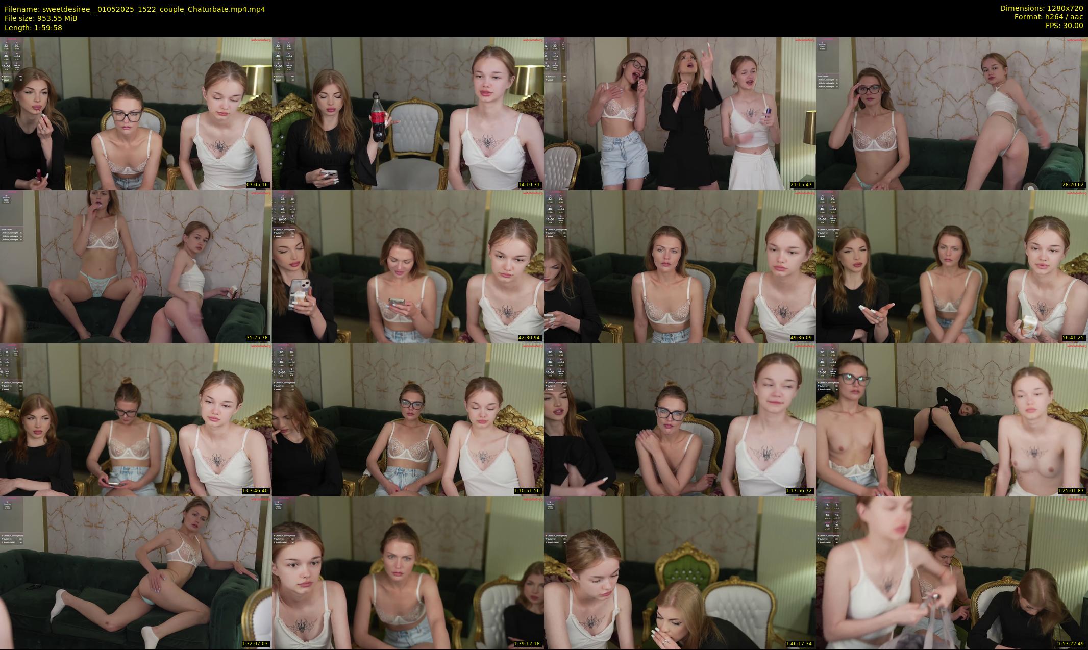 sweetdesiree_ — 120 minute Chaturbate couple cam show recording, 720p, May 1, 2025