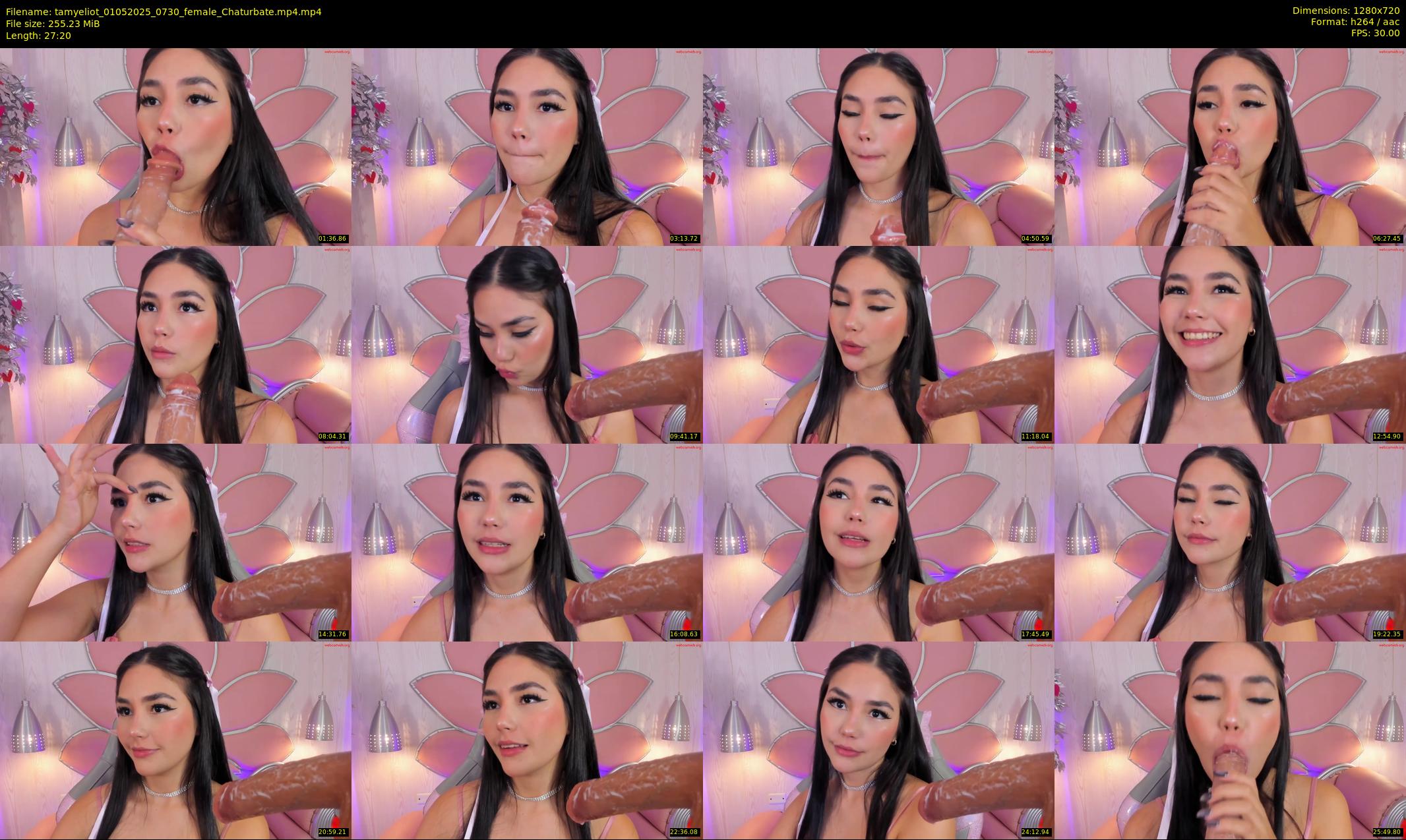 tamyeliot — 28 minute Chaturbate female cam show recording, 720p, May 1, 2025