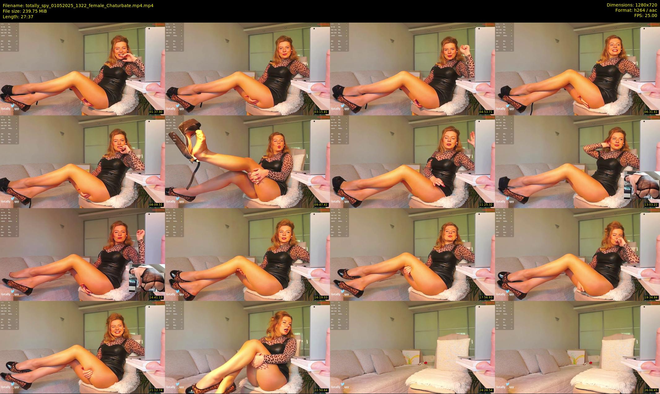 totally_spy — 28 minute Chaturbate female cam show recording, 720p, May 1, 2025