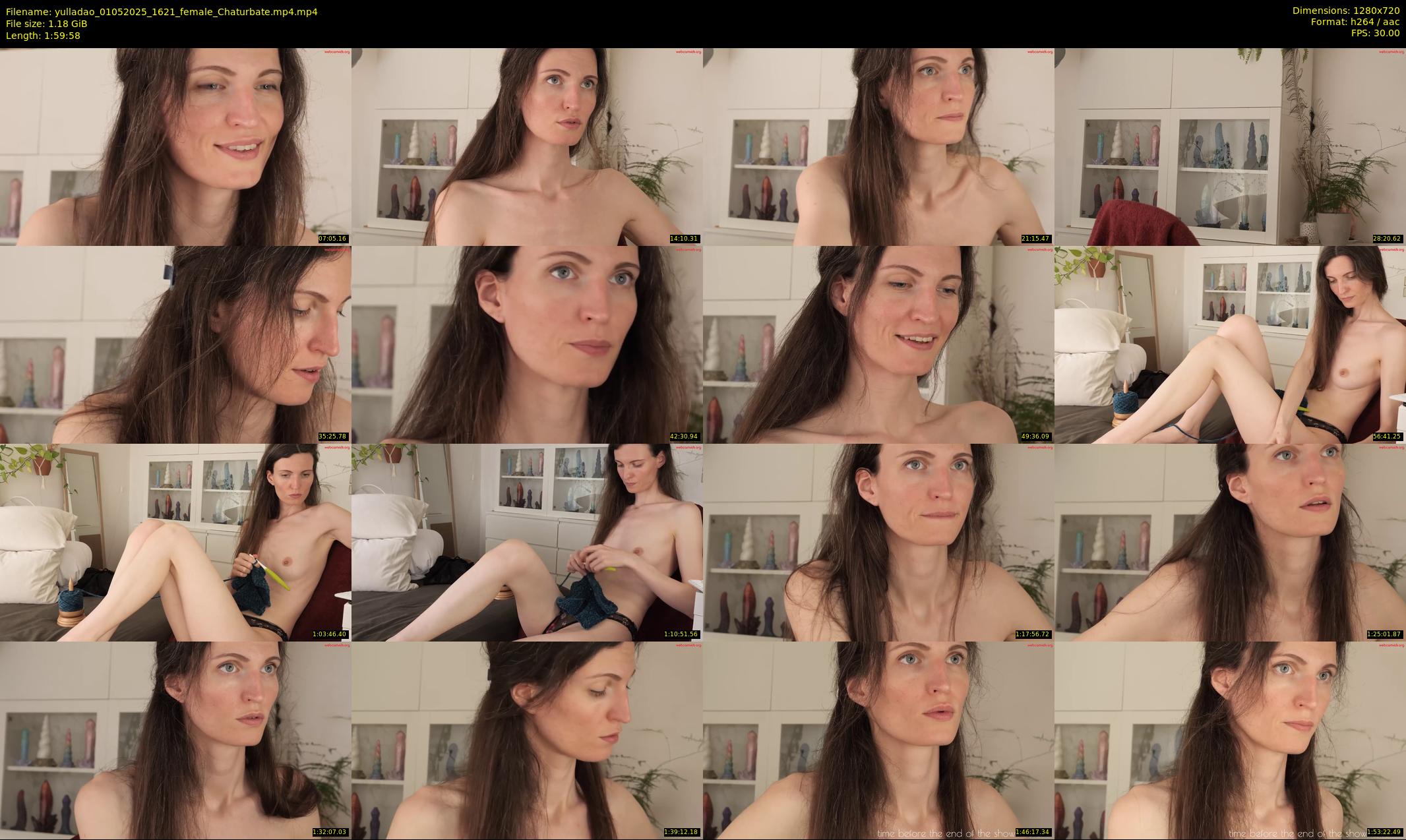 yulladao — 120 minute Chaturbate female cam show recording, 720p, May 1, 2025
