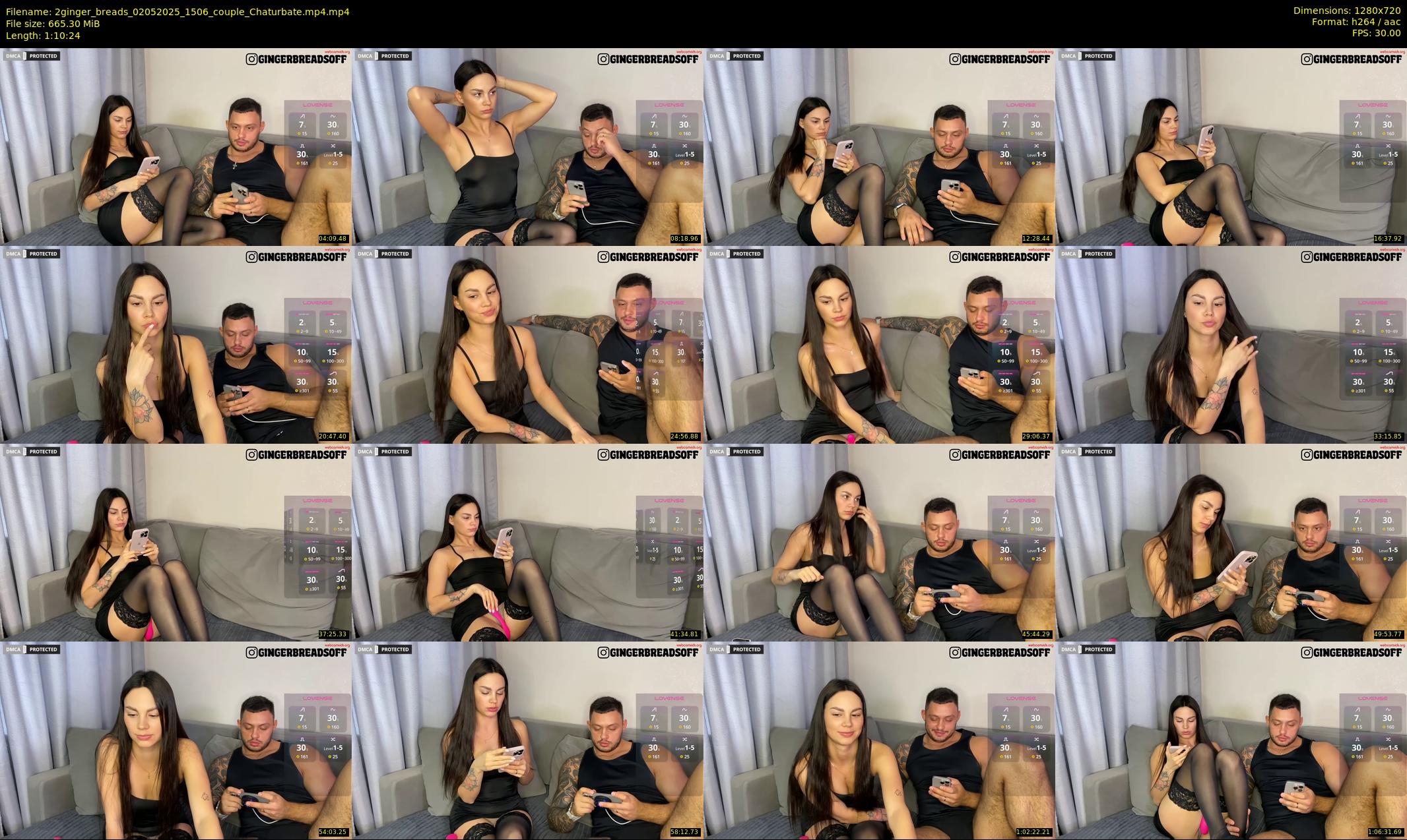 2ginger_breads — 71 minute Chaturbate couple cam show recording, 720p, May 2, 2025