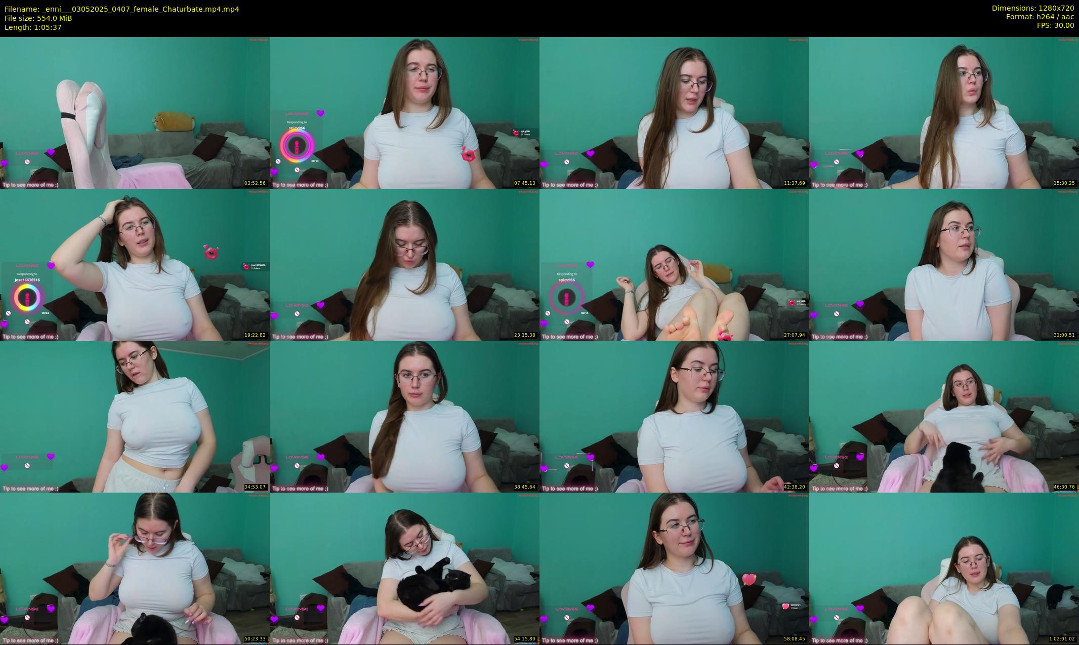 _enni__ — 66 minute Chaturbate female cam show recording, 720p, May 3, 2025