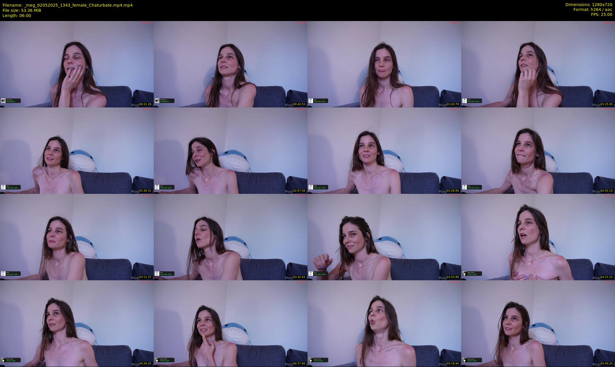 _meg — 6 minute Chaturbate female cam show recording, 720p, May 2, 2025