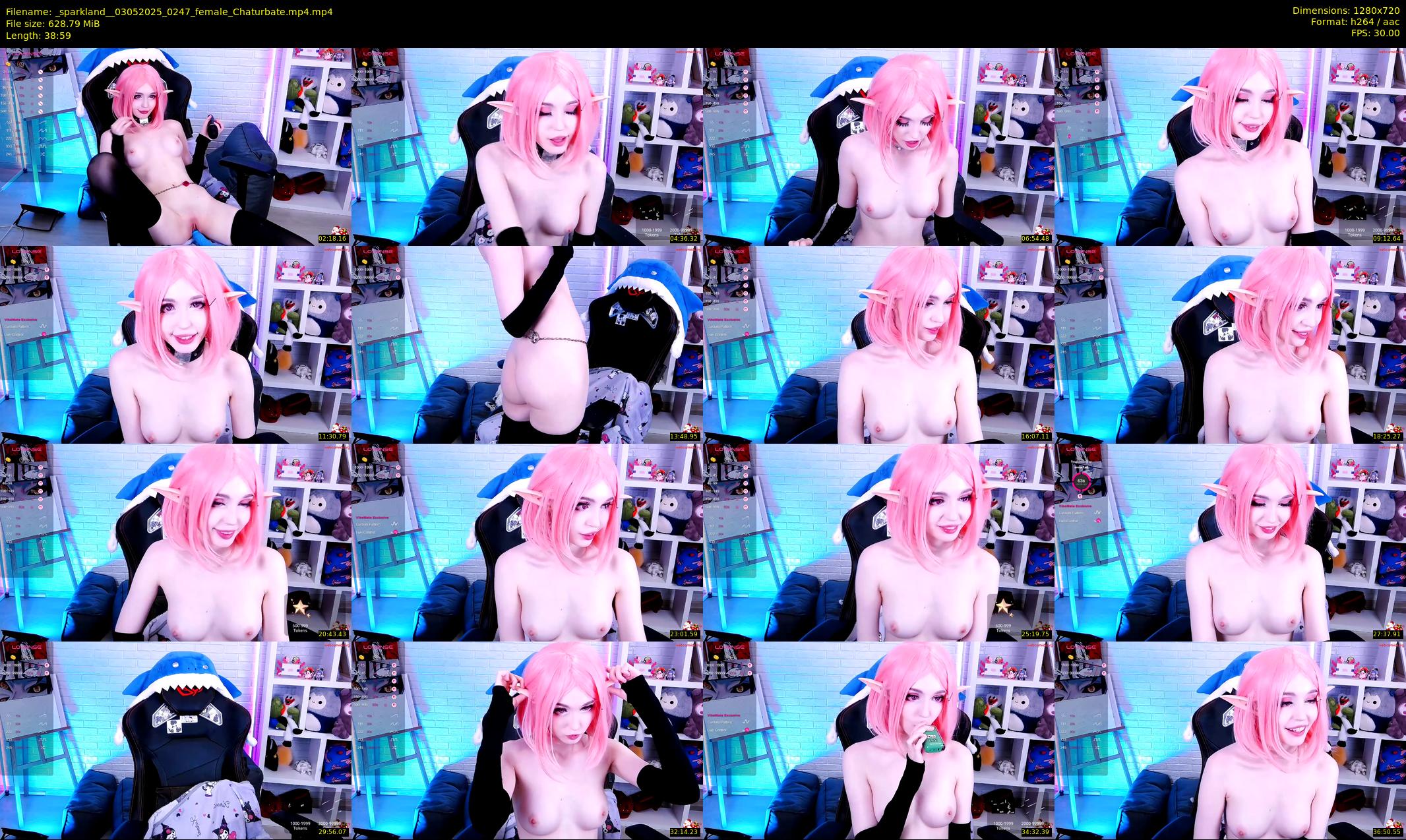 _sparkland_ — 39 minute Chaturbate female cam show recording, 720p, May 3, 2025