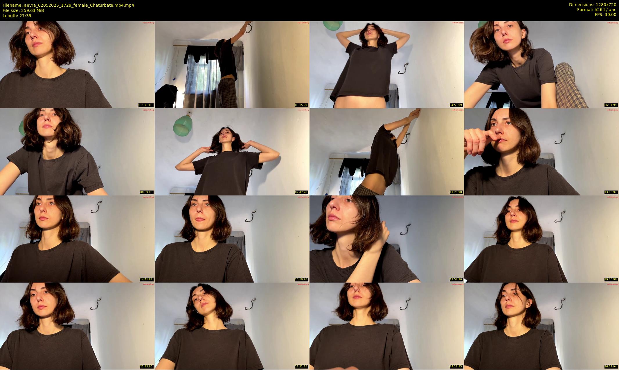 aevra — 28 minute Chaturbate female cam show recording, 720p, May 2, 2025