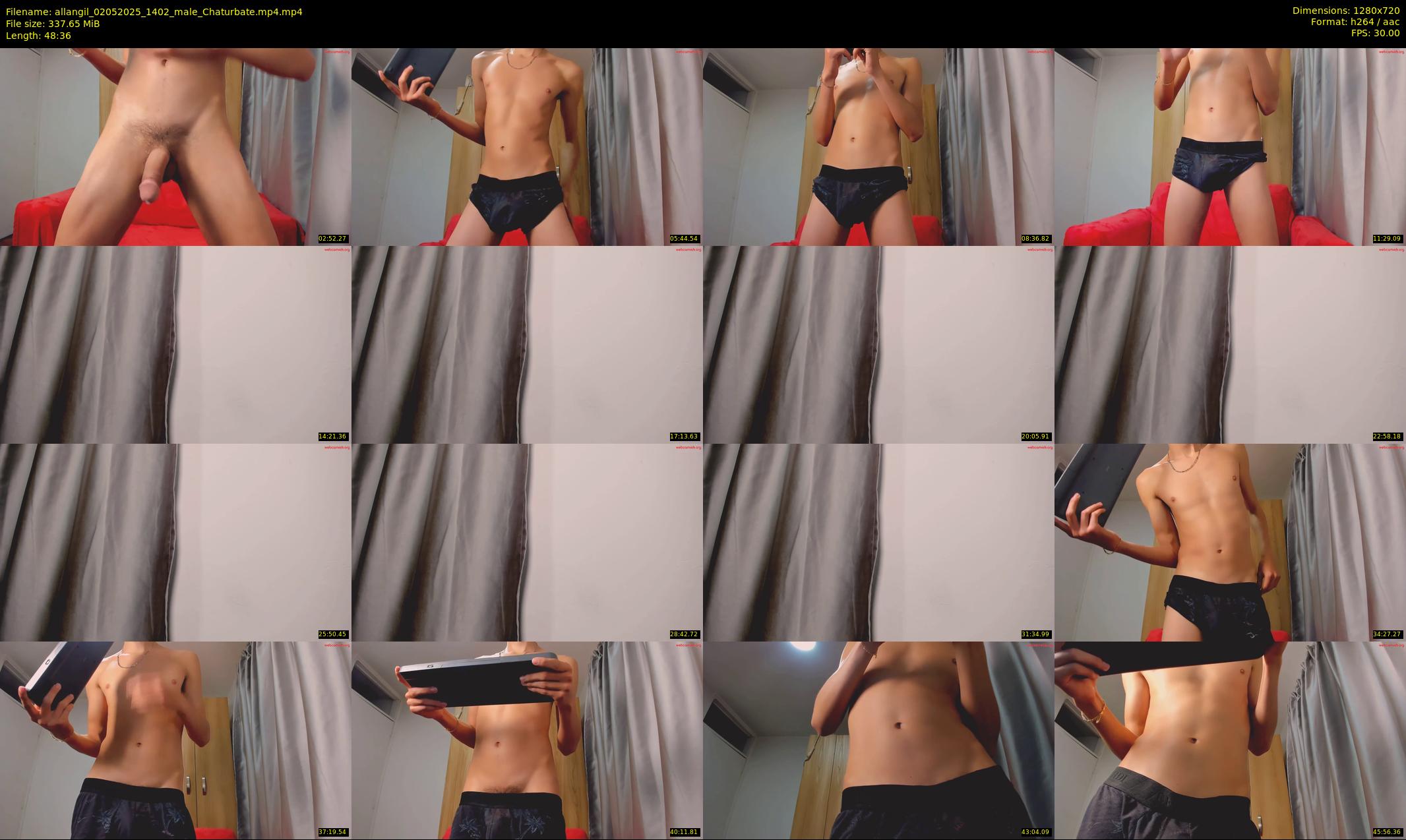 allangil — 49 minute Chaturbate male cam show recording, 720p, May 2, 2025