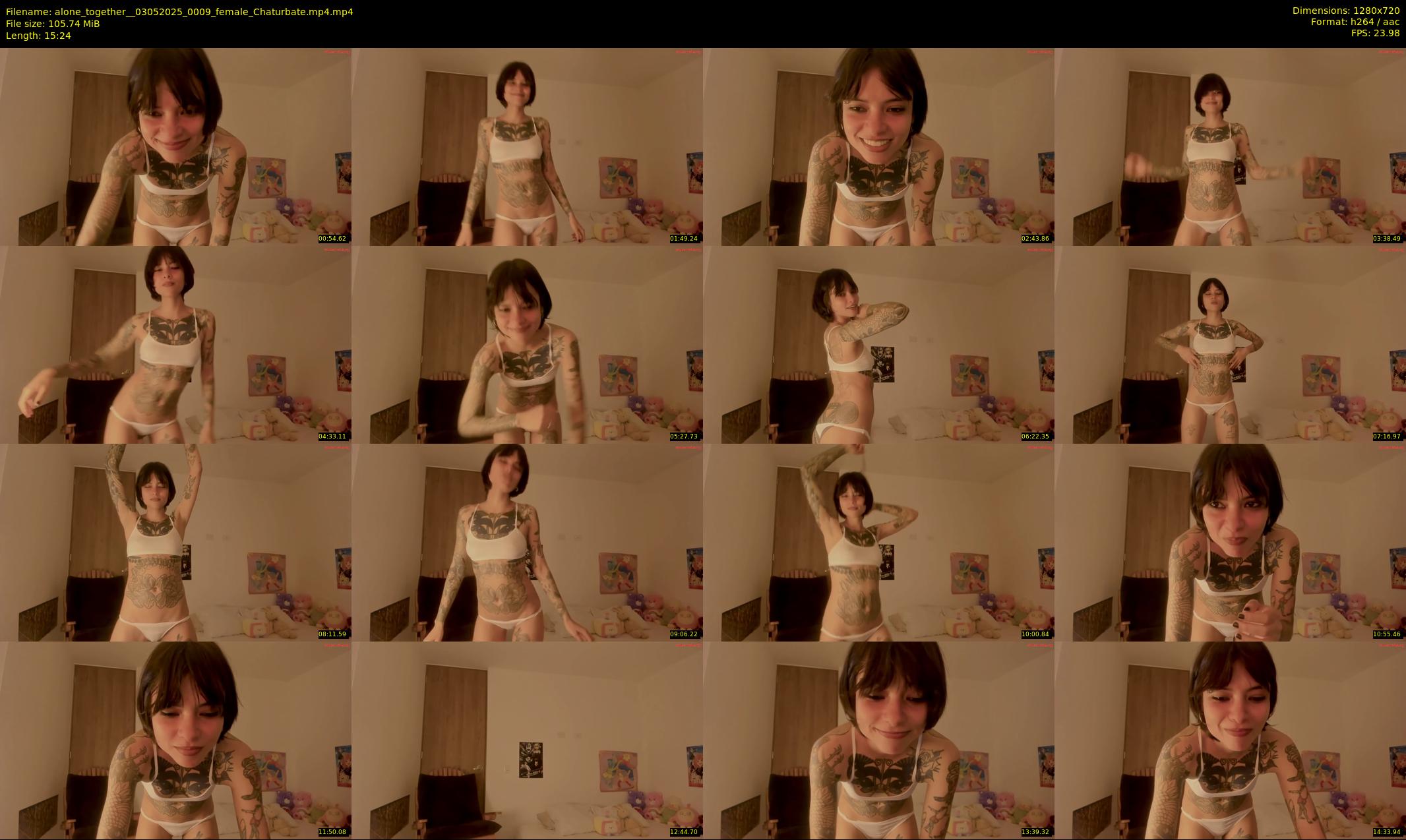 alone_together_ — 16 minute Chaturbate female cam show recording, 720p, May 3, 2025
