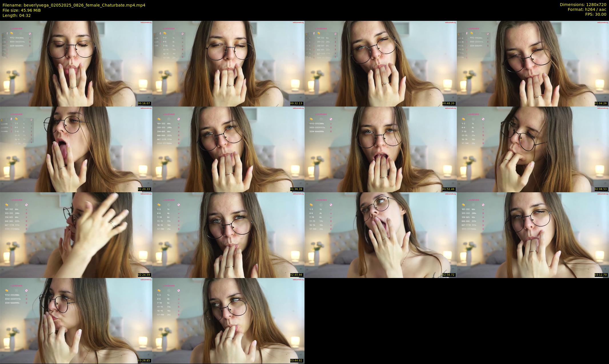 beverlyvega — 5 minute Chaturbate couple cam show recording, 720p, May 2, 2025