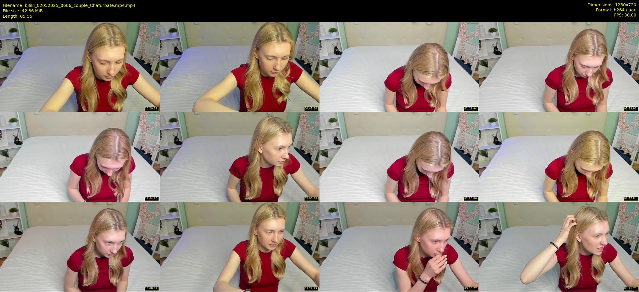 bjliki — 6 minute Chaturbate couple cam show recording, 720p, May 2, 2025