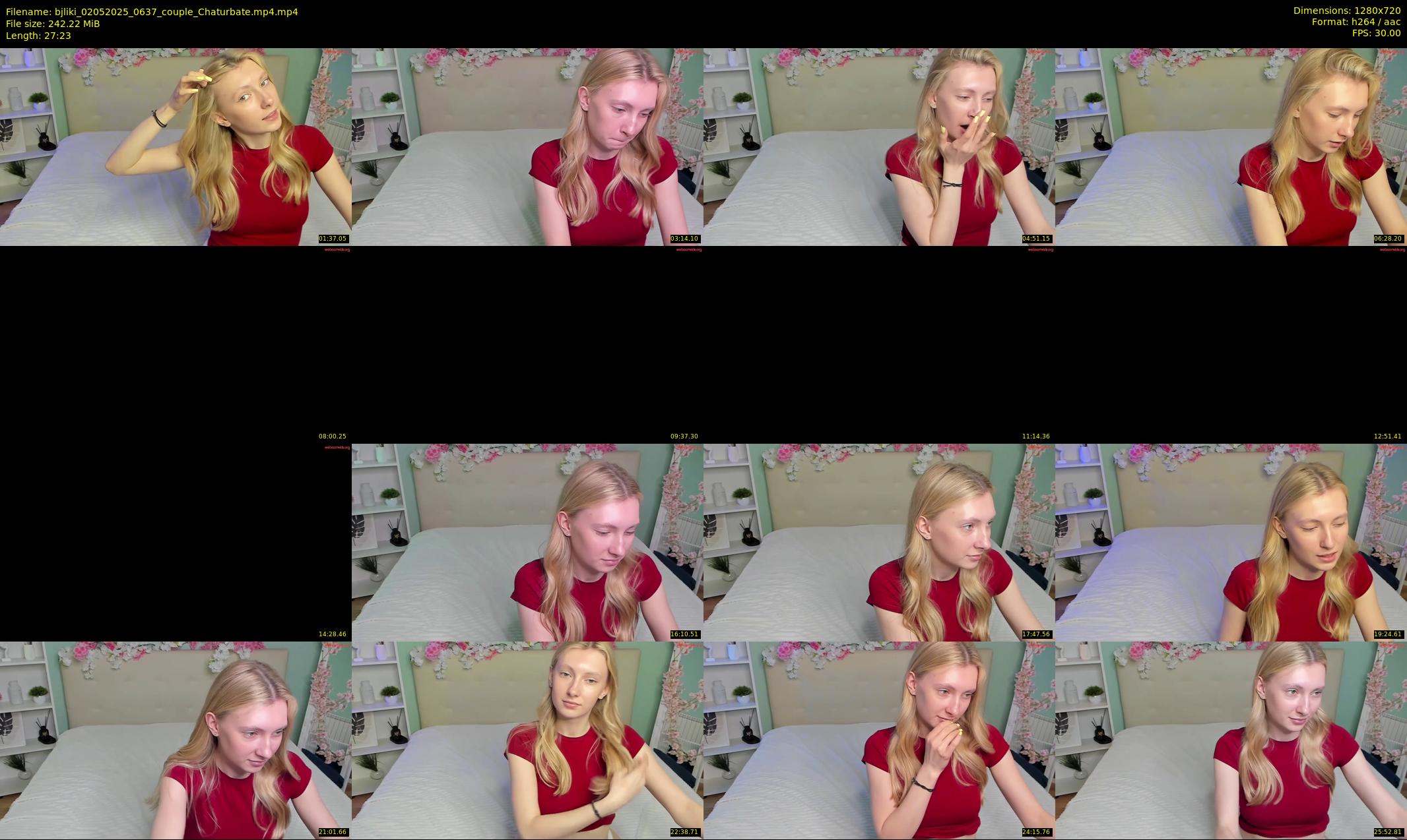 bjliki — 28 minute Chaturbate couple cam show recording, 720p, May 2, 2025