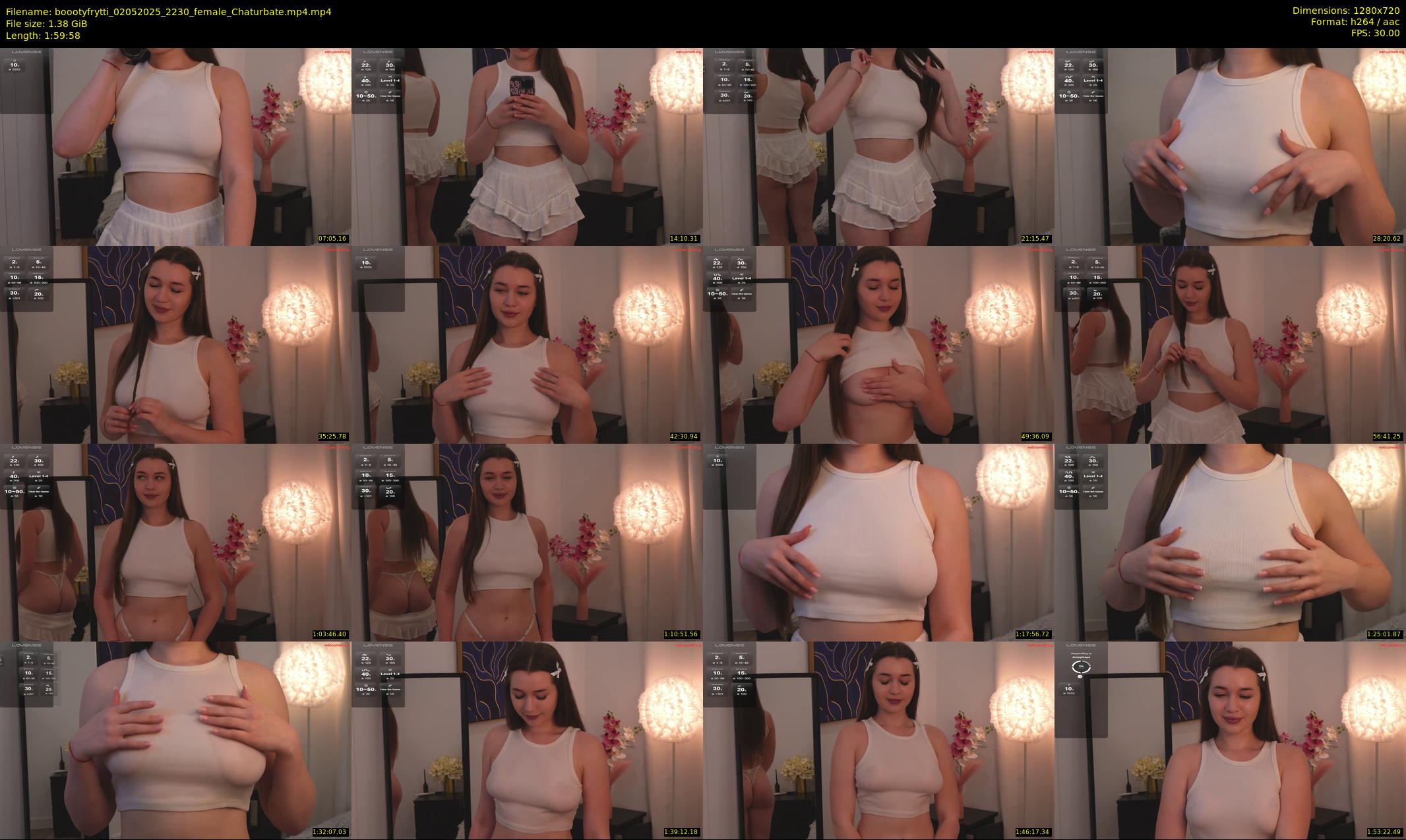 boootyfrytti — 120 minute Chaturbate female cam show recording, 720p, May 2, 2025