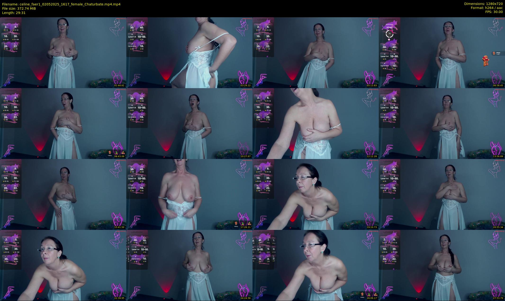 celine_faer1 — 30 minute Chaturbate female cam show recording, 720p, May 2, 2025