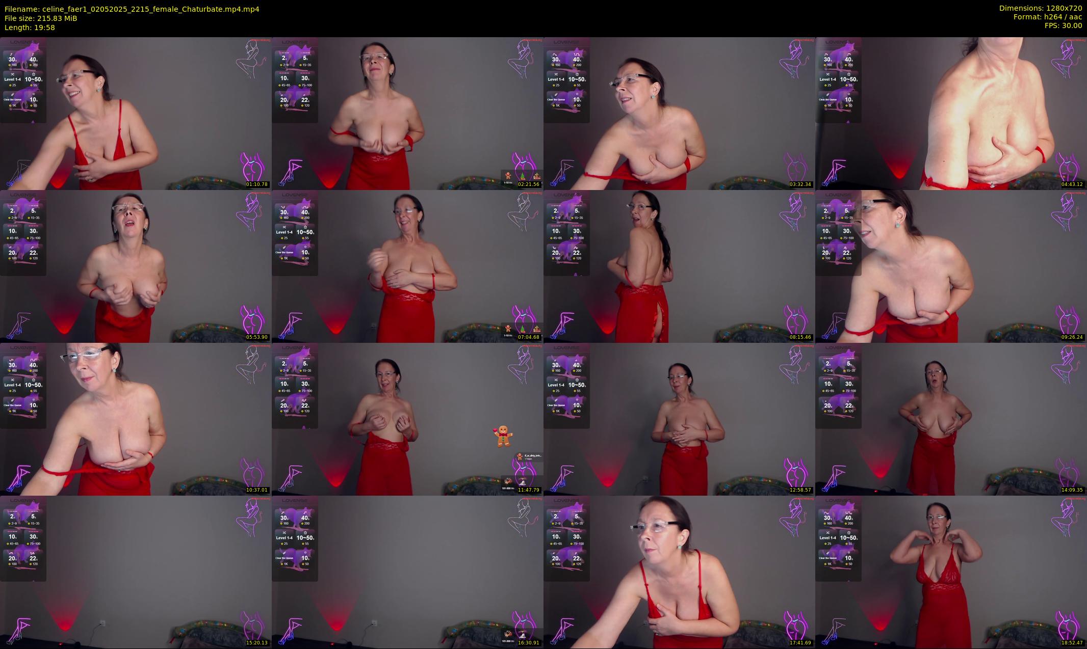 celine_faer1 — 20 minute Chaturbate female cam show recording, 720p, May 2, 2025