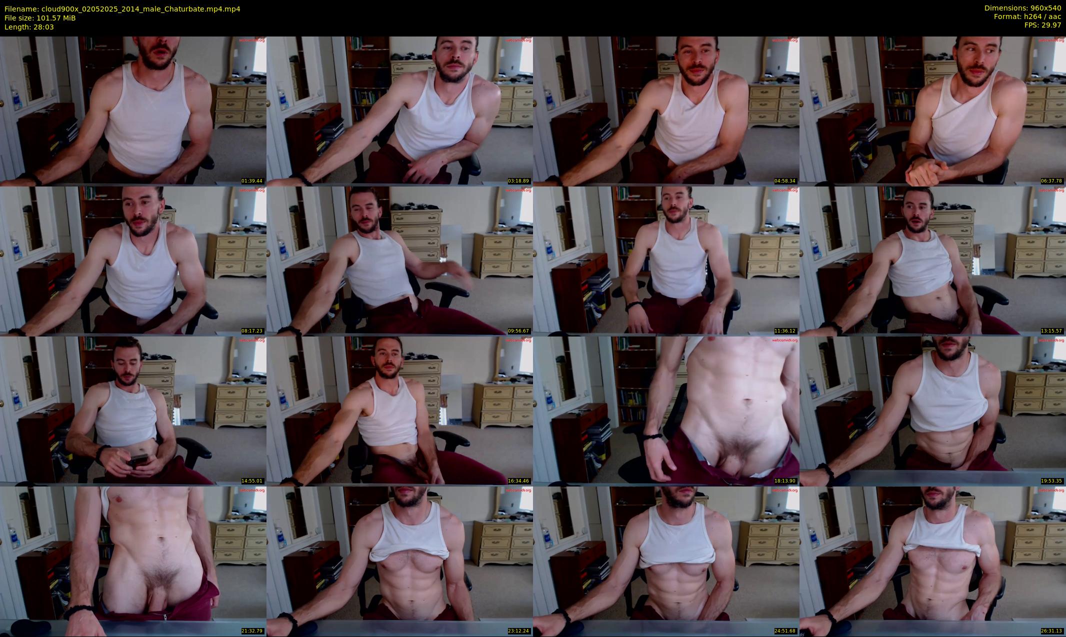 cloud900x — 29 minute Chaturbate male cam show recording, 480p, May 2, 2025