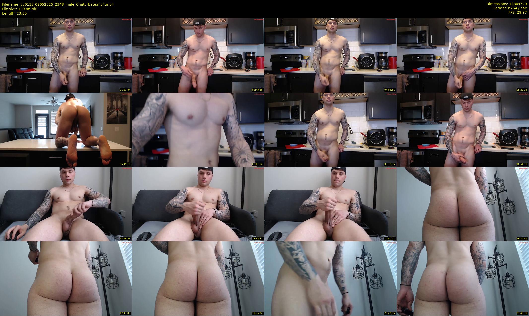 cv0118 — 24 minute Chaturbate male cam show recording, 720p, May 2, 2025