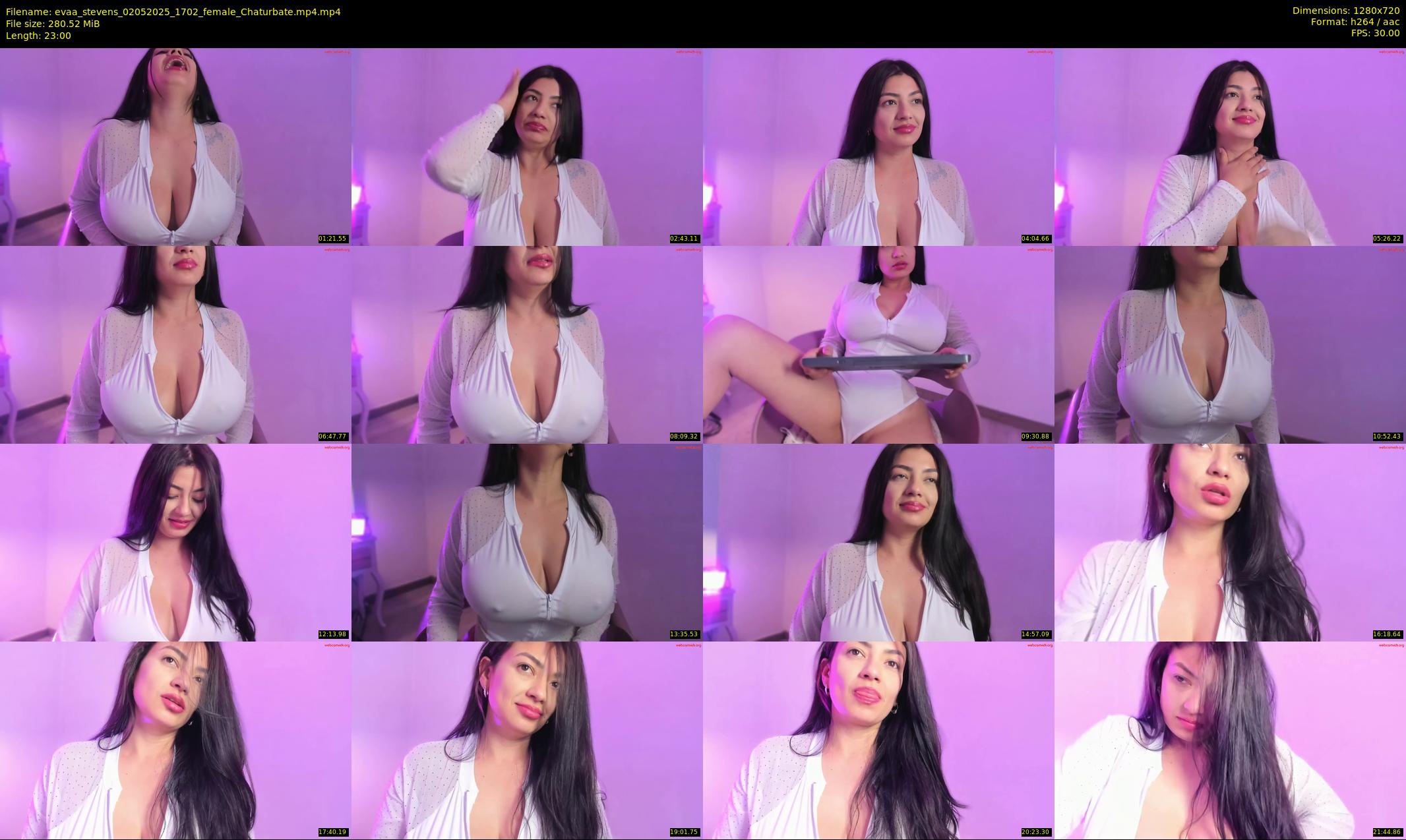 evaa_stevens — 23 minute Chaturbate female cam show recording, 720p, May 2, 2025