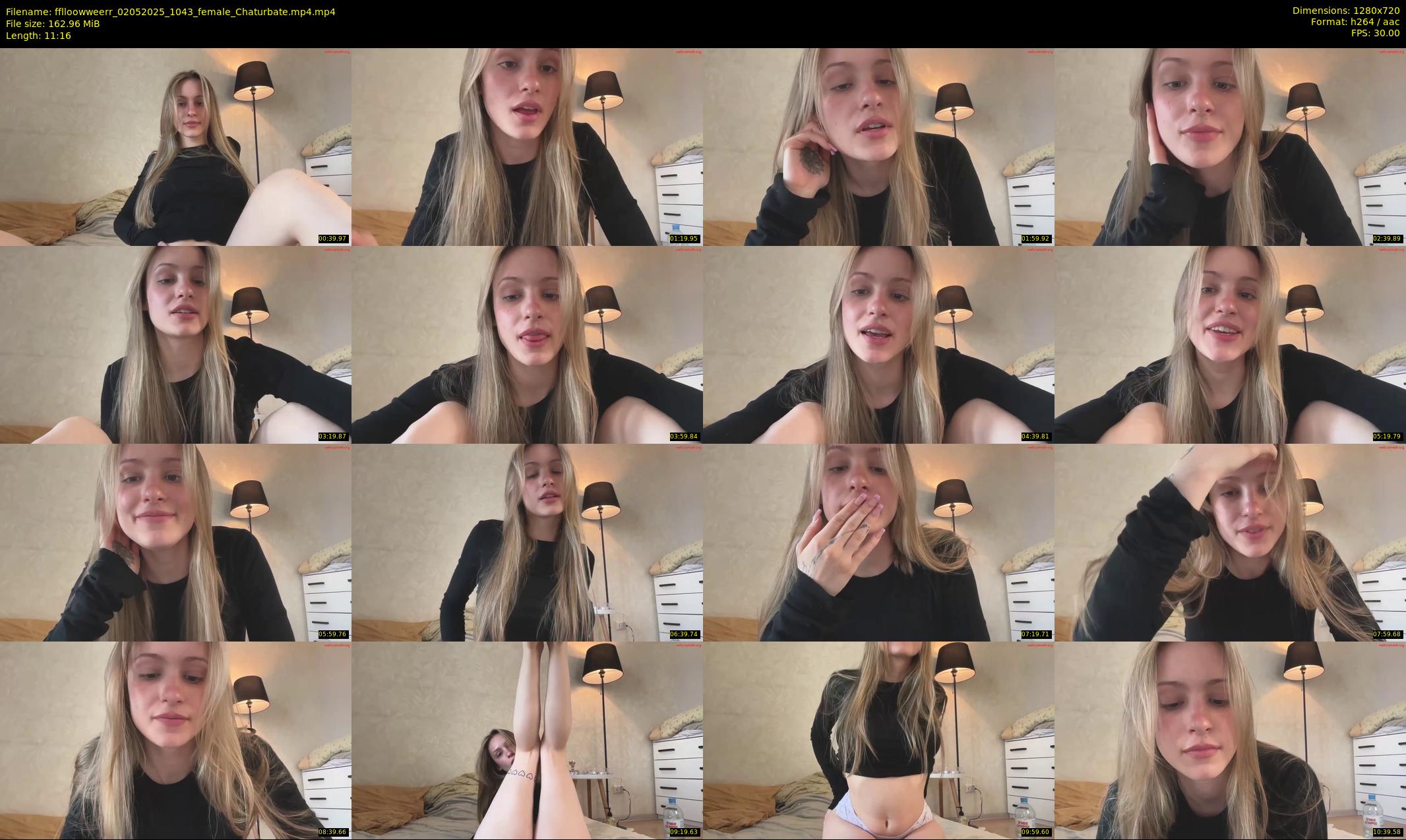 fflloowweerr — 12 minute Chaturbate couple cam show recording, 720p, May 2, 2025