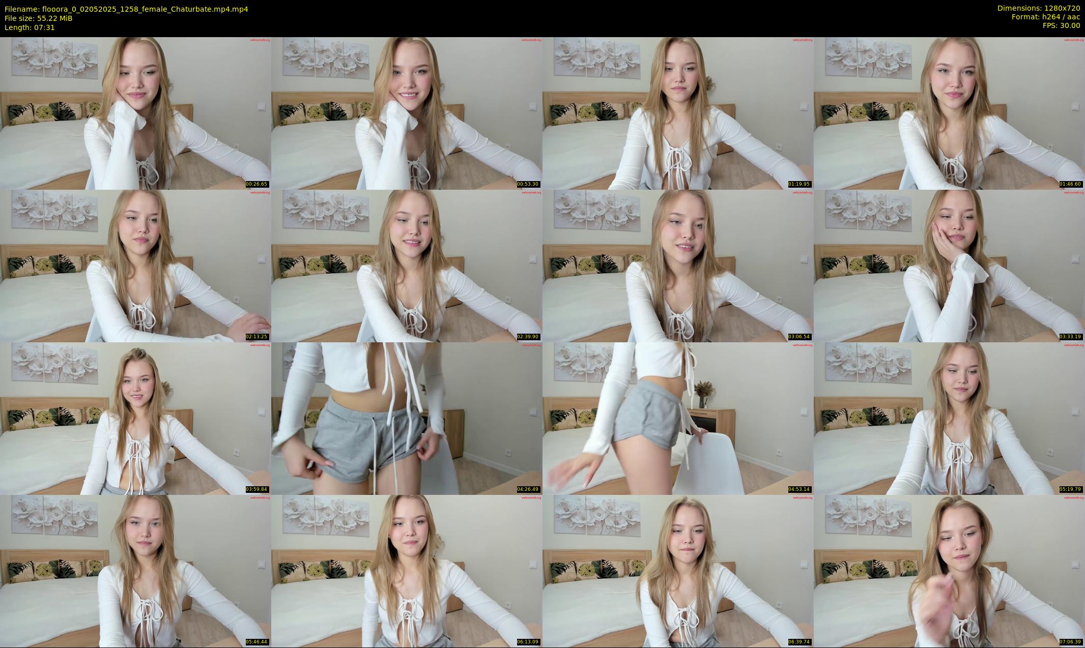 flooora_0 — 8 minute Chaturbate couple cam show recording, 720p, May 2, 2025