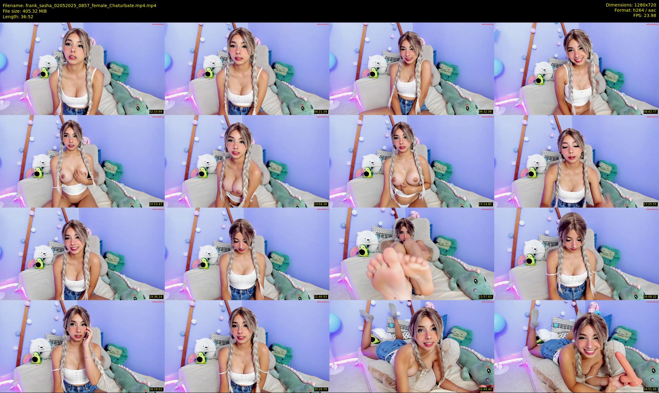 frank_sasha — 37 minute Chaturbate couple cam show recording, 720p, May 2, 2025