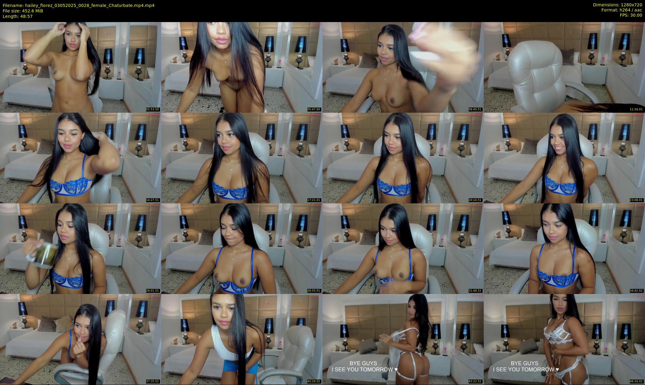 hailey_florez — 49 minute Chaturbate female cam show recording, 720p, May 3, 2025