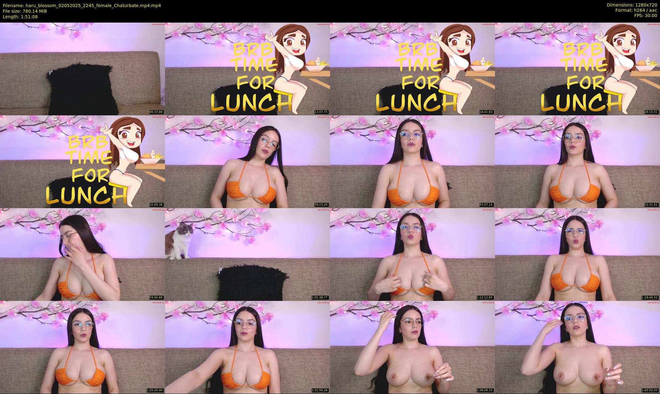 haru_blossom — 112 minute Chaturbate female cam show recording, 720p, May 2, 2025