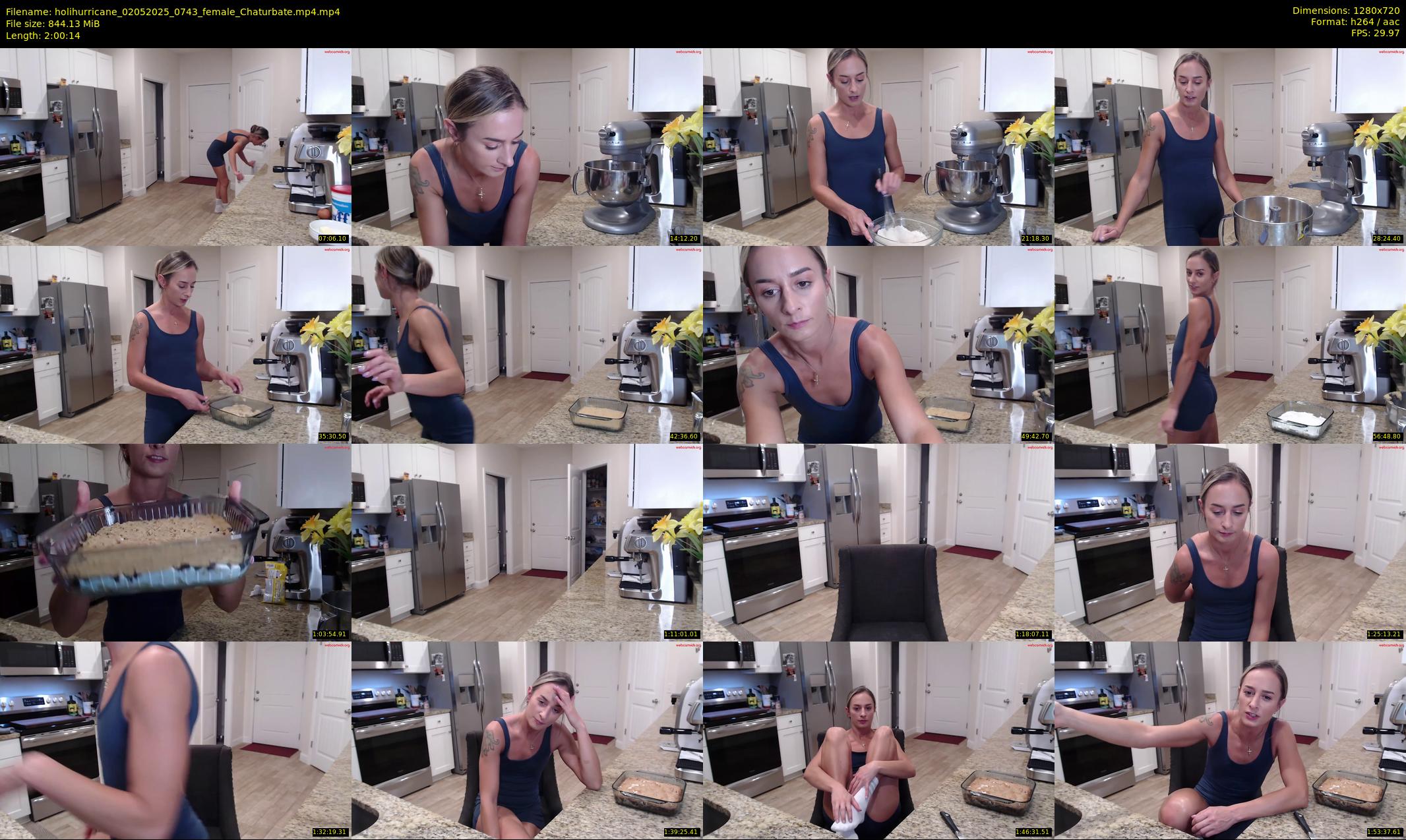 holihurricane — 121 minute Chaturbate female cam show recording, 720p, May 2, 2025