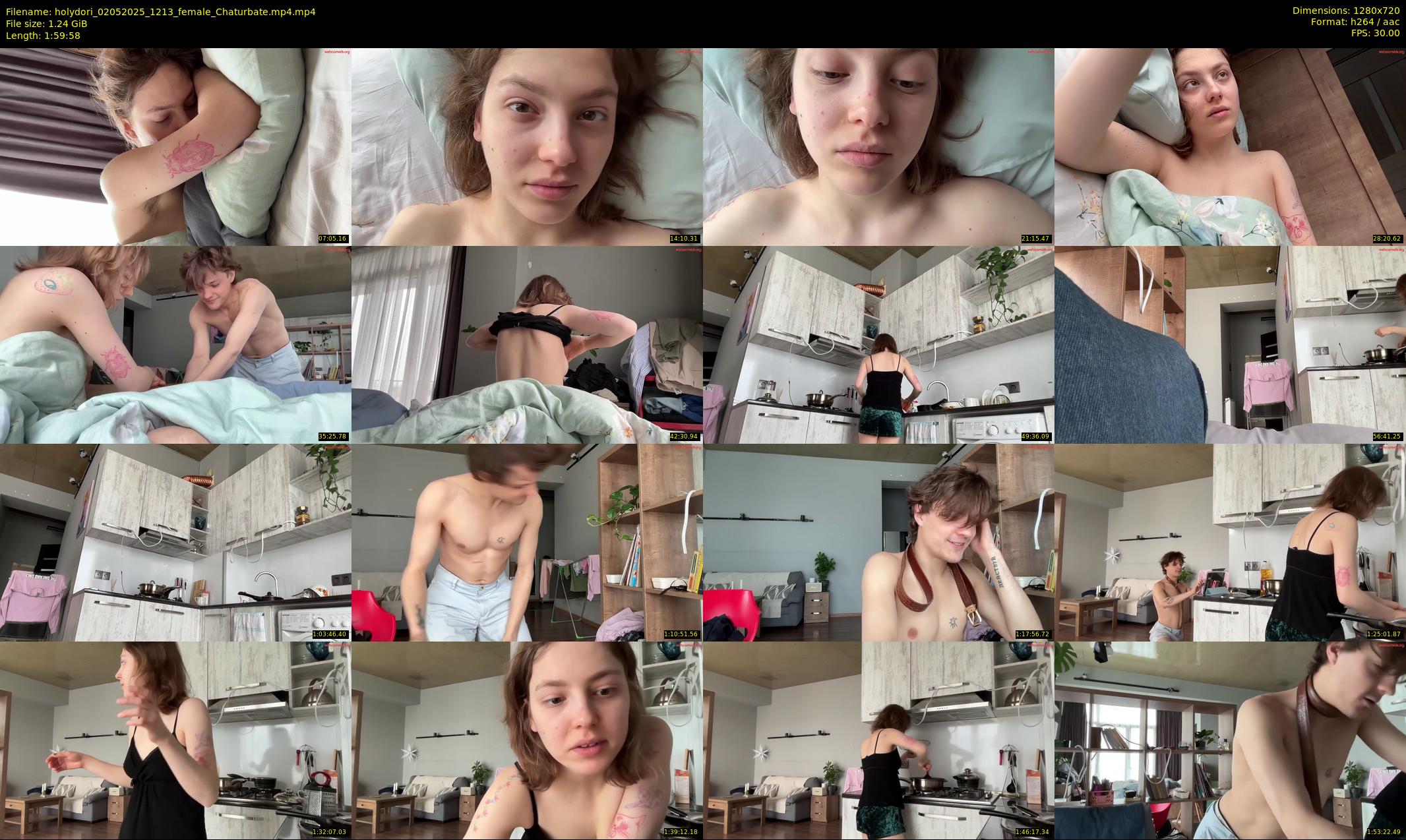 holydori — 120 minute Chaturbate female cam show recording, 720p, May 2, 2025