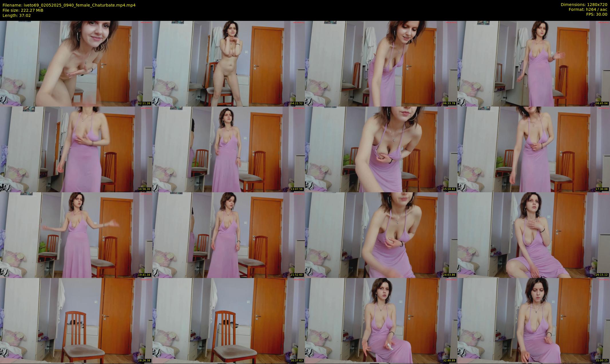 iveto69 — 38 minute Chaturbate female cam show recording, 720p, May 2, 2025