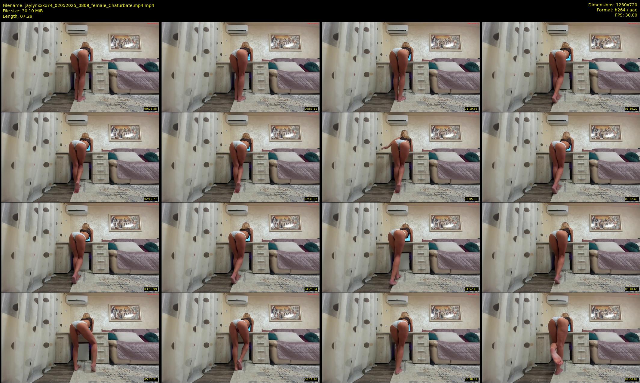 jaylynxxxx74 — 8 minute Chaturbate female cam show recording, 720p, May 2, 2025