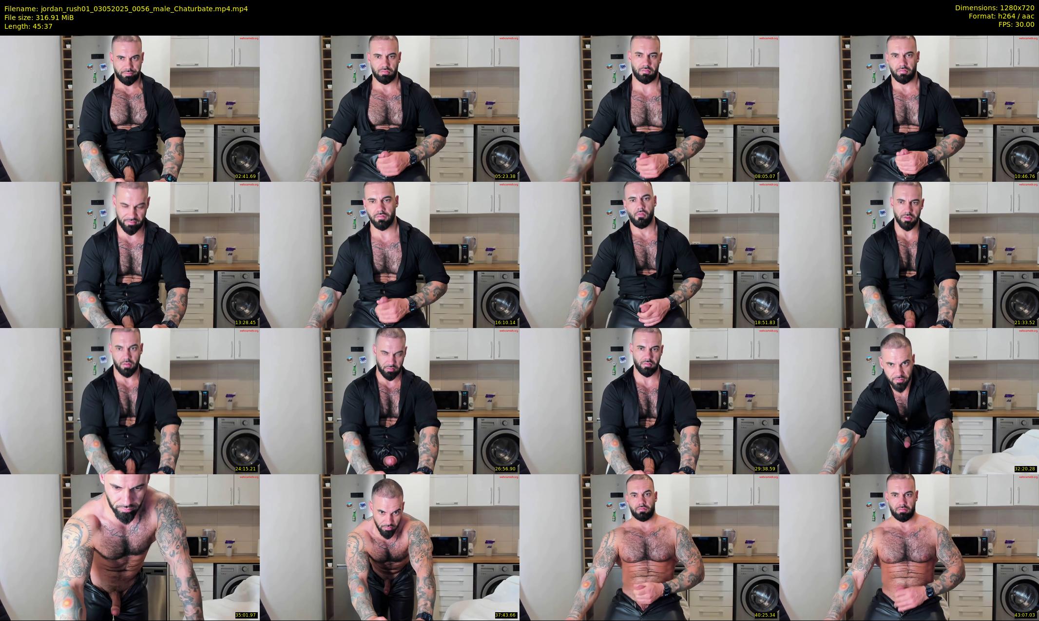 jordan_rush01 — 46 minute Chaturbate male cam show recording, 720p, May 3, 2025