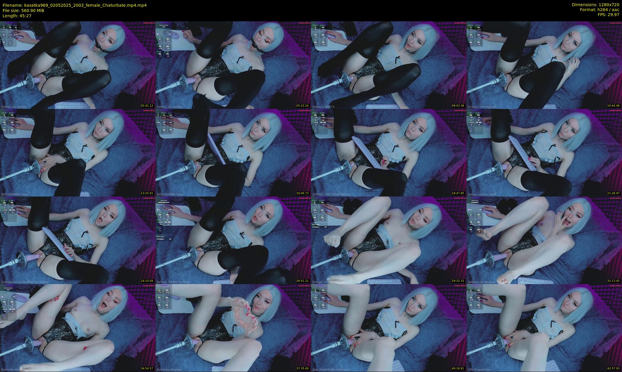 kasatka969 — 46 minute Chaturbate female cam show recording, 720p, May 2, 2025