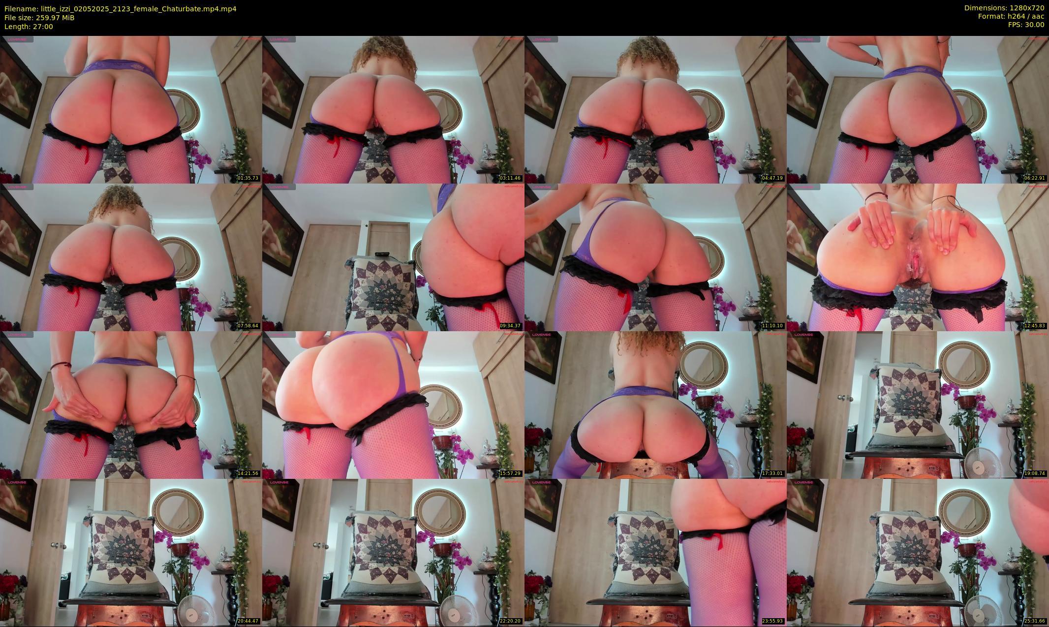 little_izzi — 27 minute Chaturbate female cam show recording, 720p, May 2, 2025